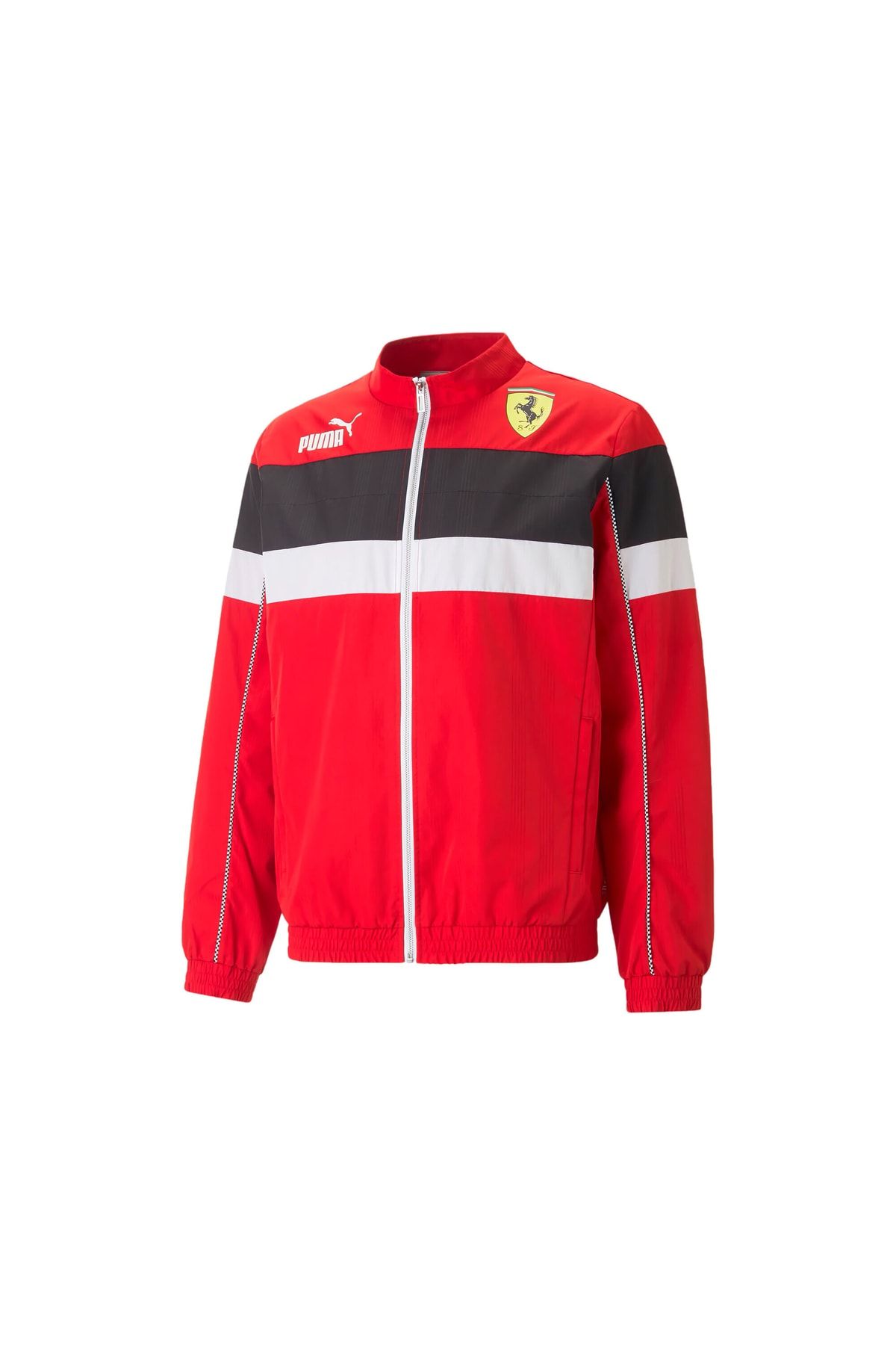Puma Ferrari Race Sds Jacket Erkek Günlük Ceket 53815702 Kırmızı