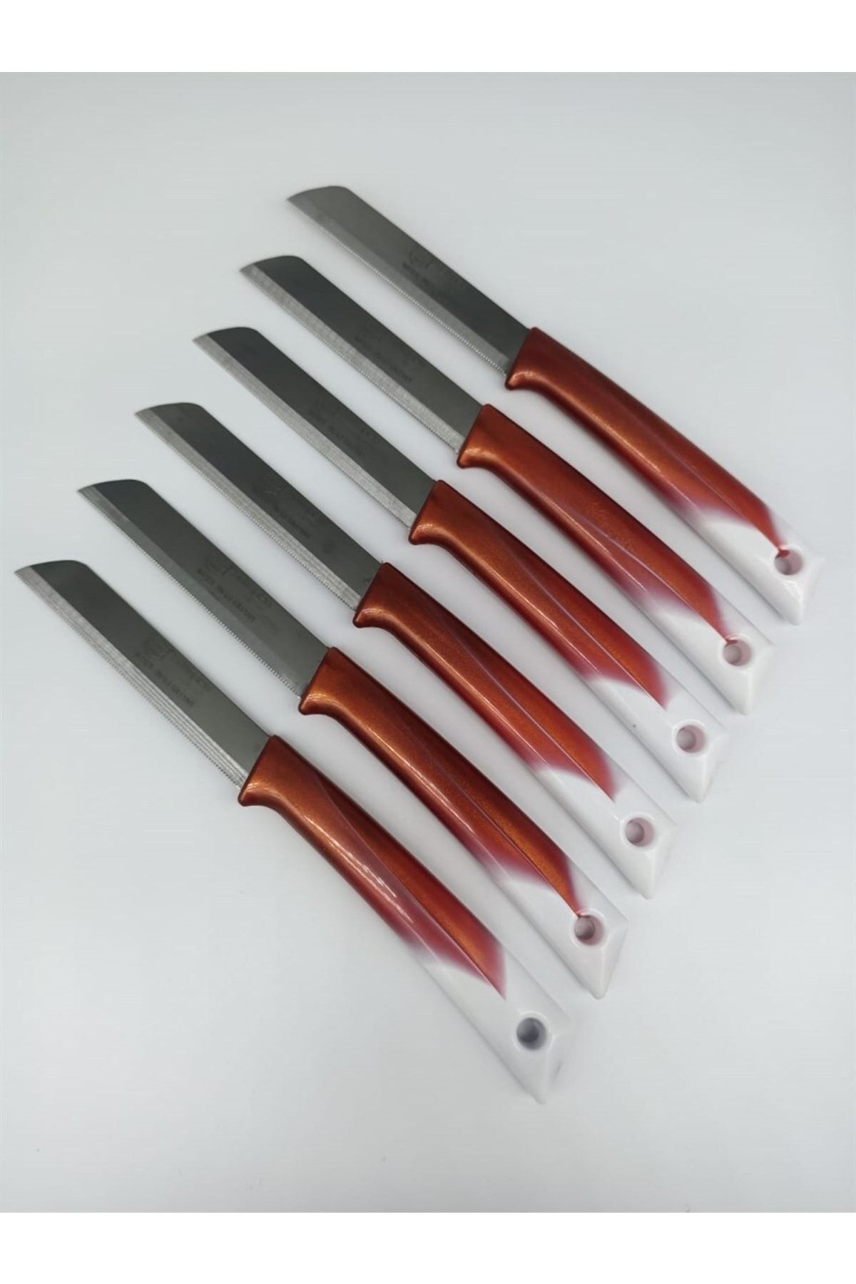 Solingen Meyve Bıçağı 6'lı Set Et Ekmek Sebze Meyve Soğan Börek Et Şef Bıçağı Kasap Bıçağı