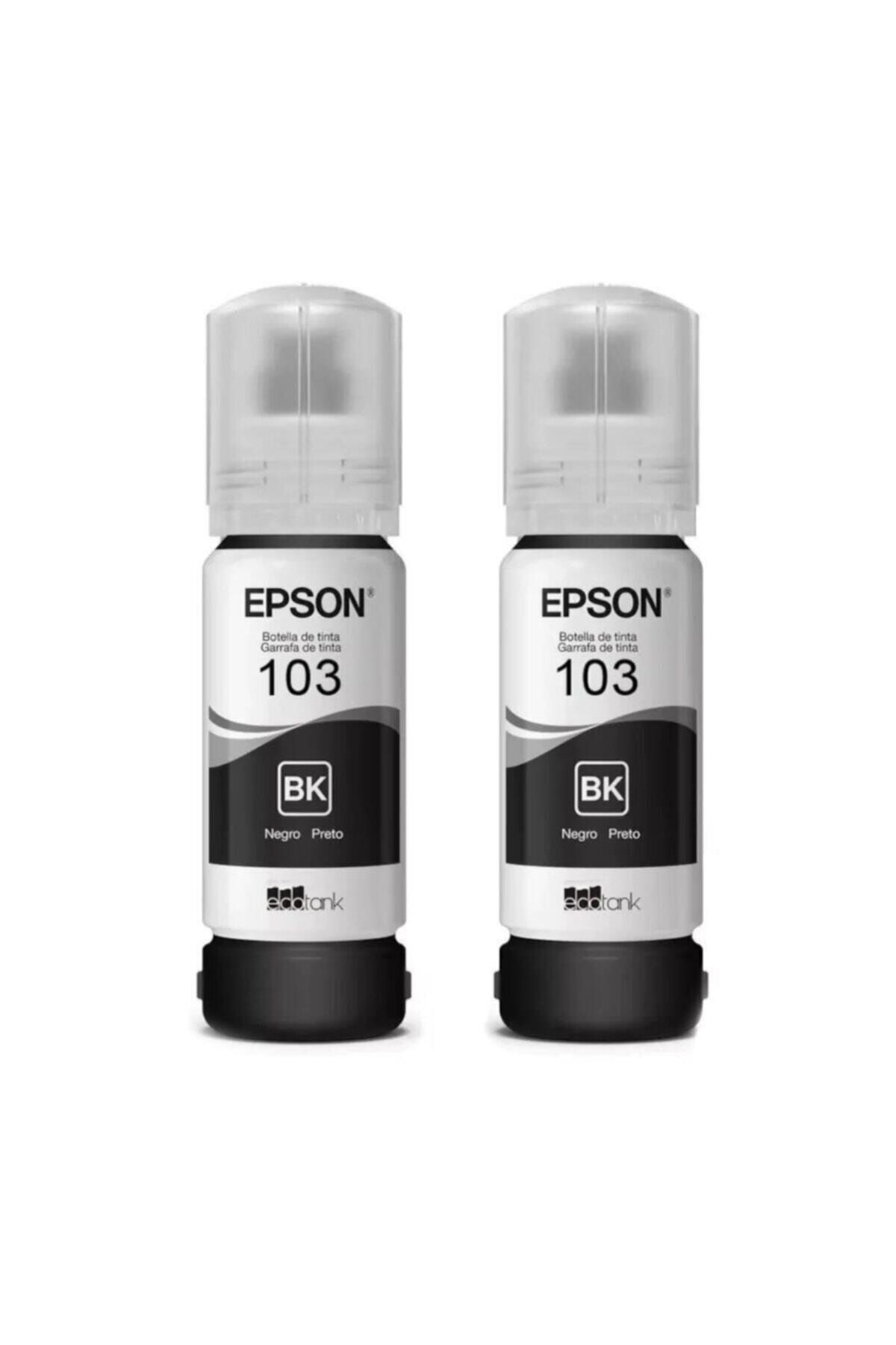 Epson Orijinal 103 Black (siyah) 2 Adet Mürekkep