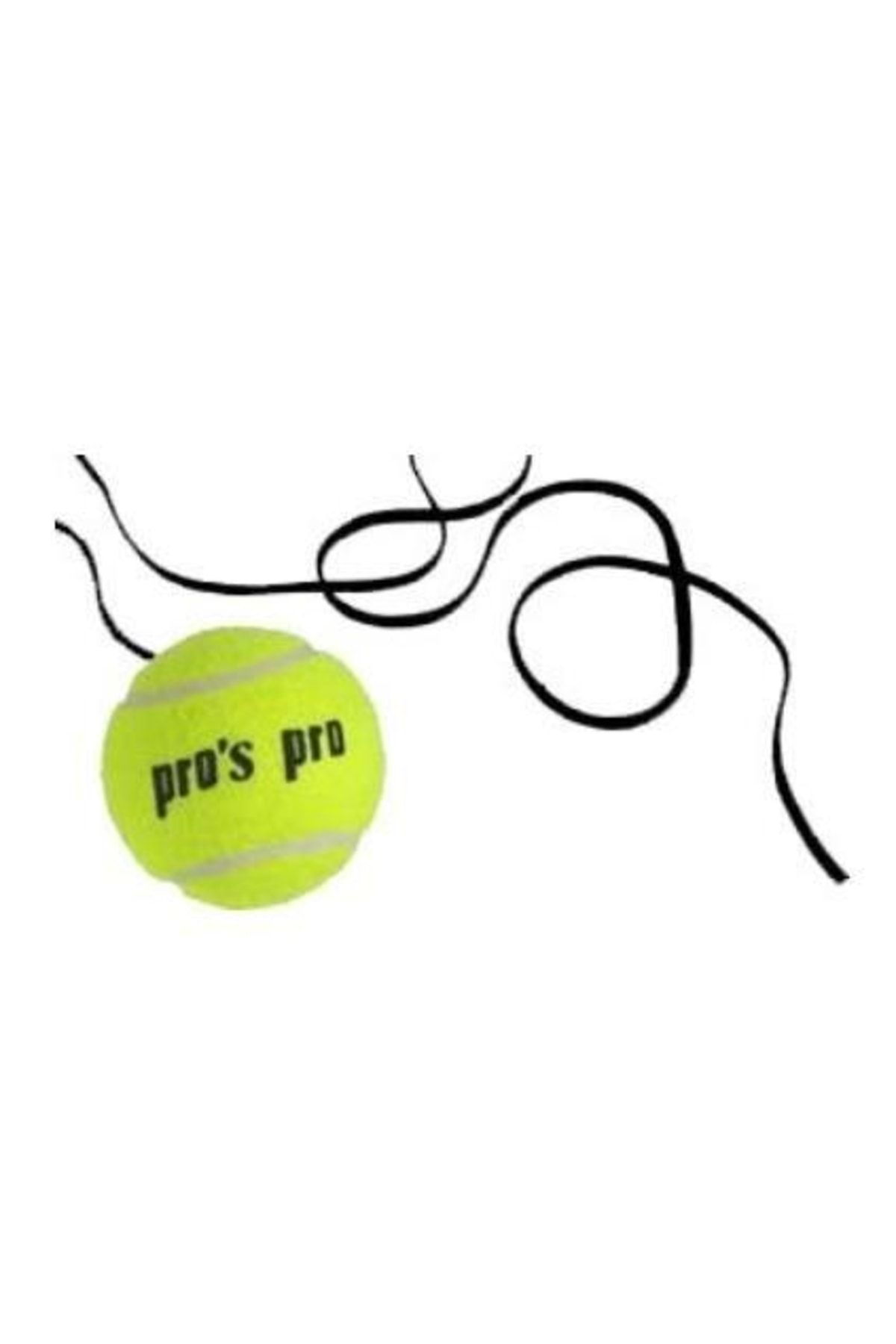 Genel Markalar Sarı Sarı Ipli Go & Back Antrenman Ve Eğitim Tenis Topu Antrenman Topu Tekli