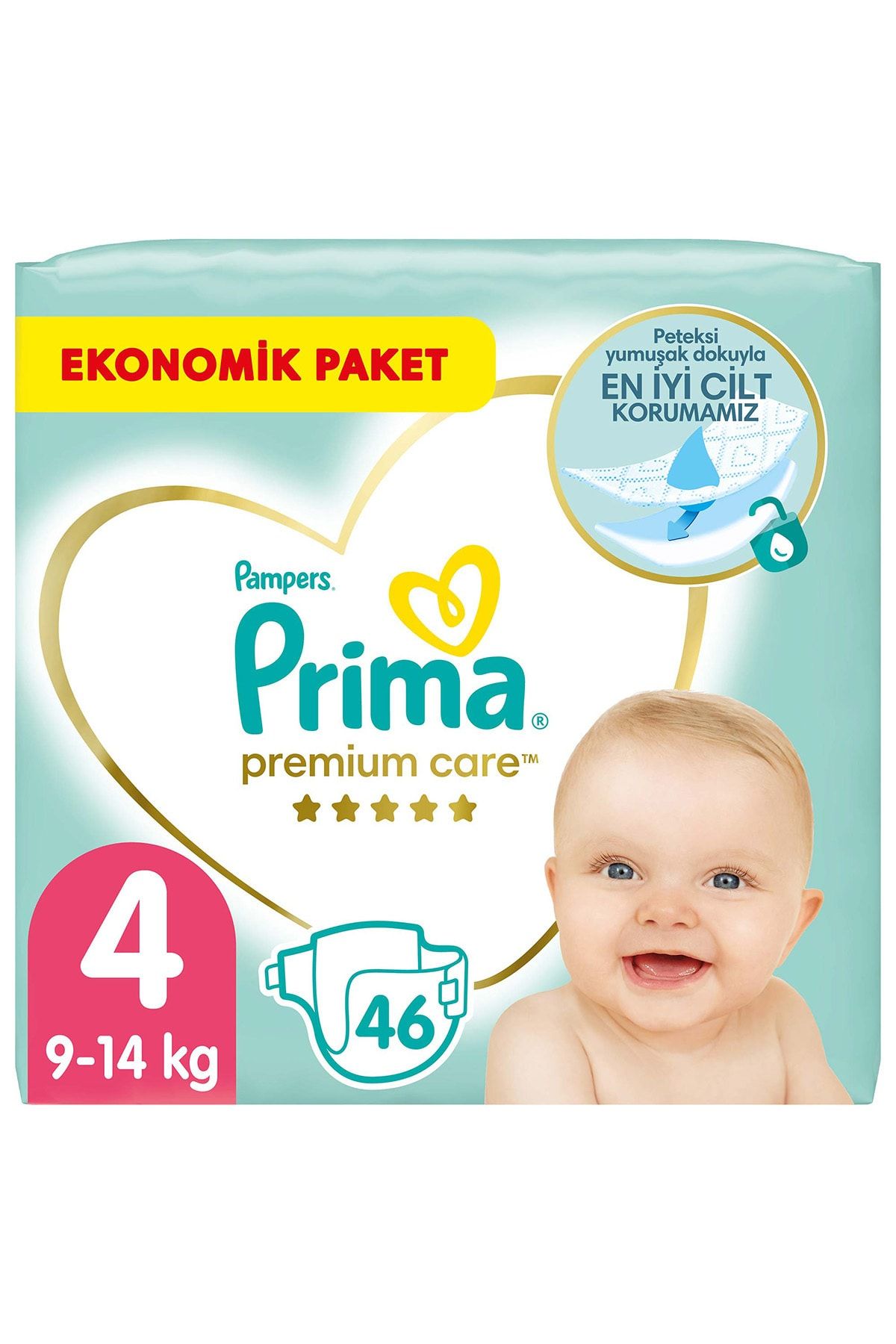 Prima Premium Care 4 Beden 46 Adet Ekonomik Paket