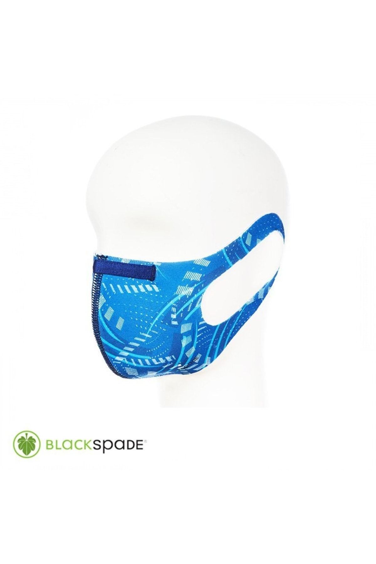 Blackspade Unisex Koruyucu Maske Işık Desen L