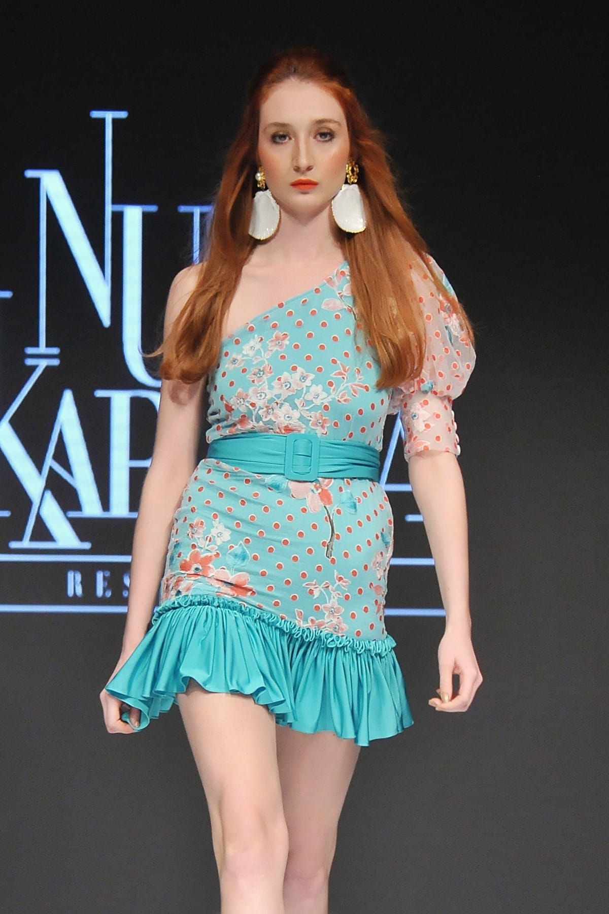 Nur Karaata Kadın Renkli Ürün Plaj Elbisesi Nkr12