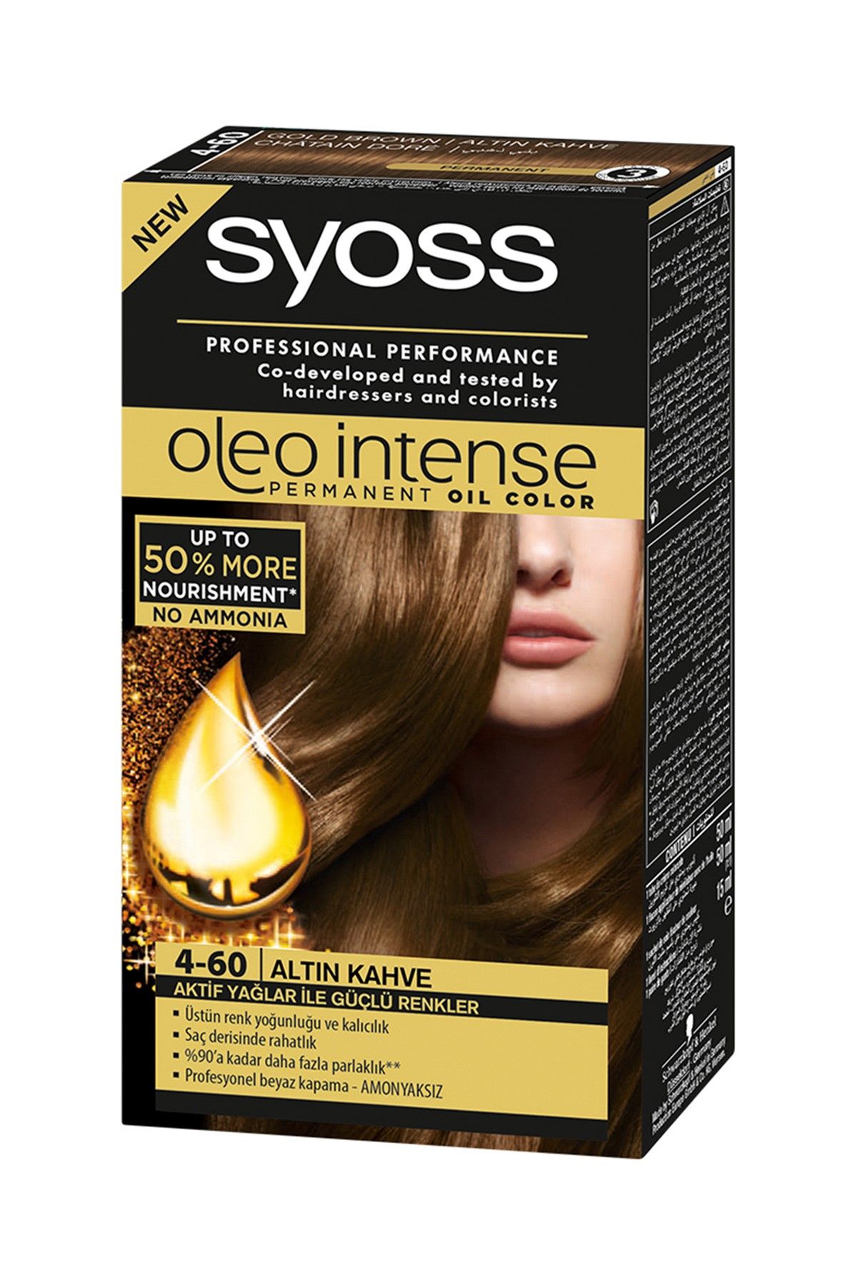 Syoss Saç Boyası - Oleo Intense Color 4-60 4015100188707