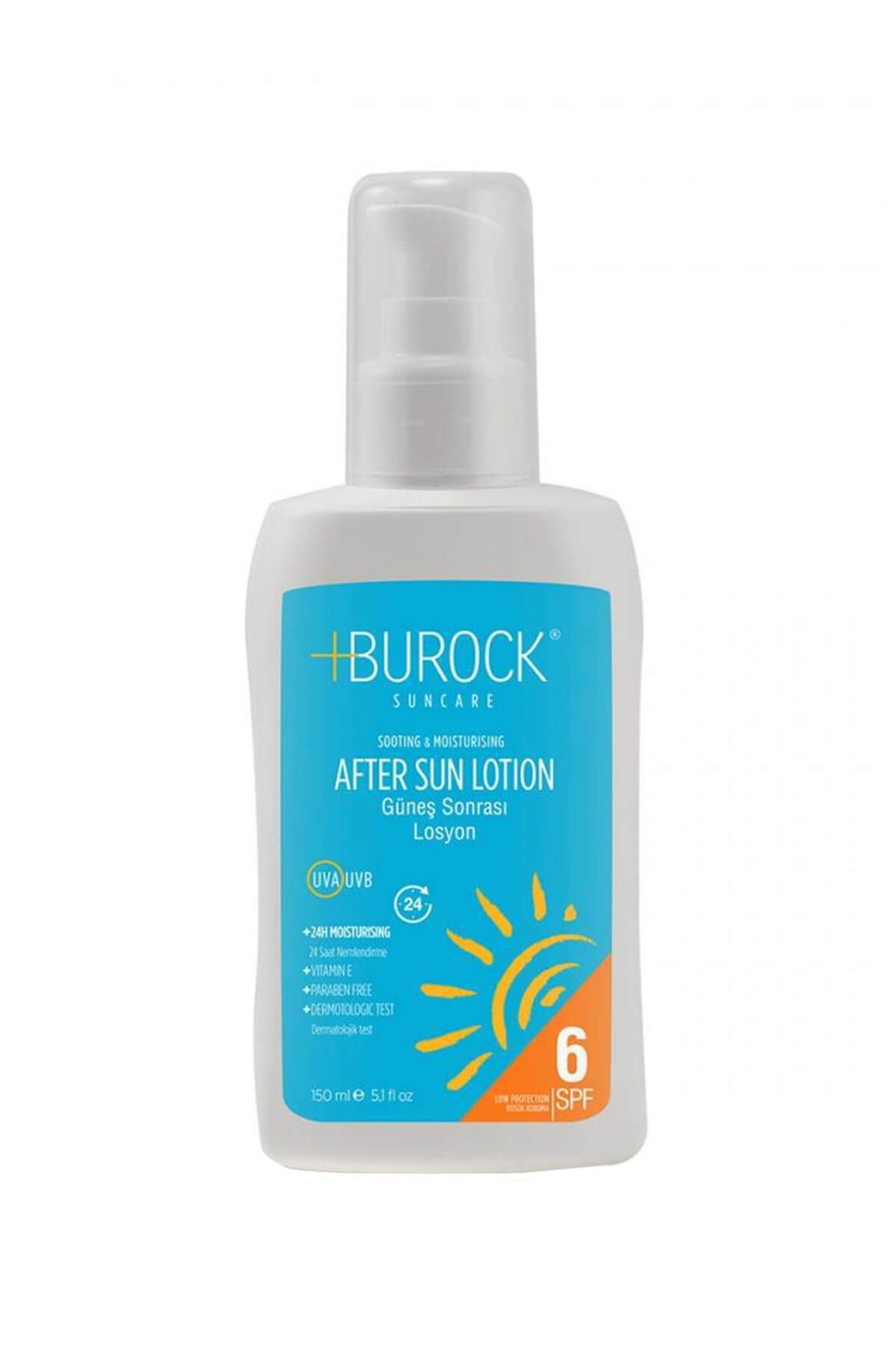 Burock Güneş Sonrası Kremi - Sun Care Spf 6 150 ml 8680836380686