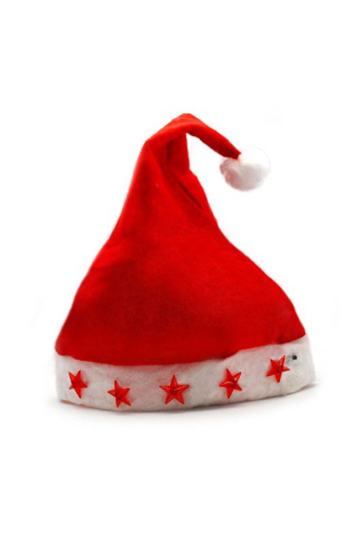Waldern Yılbaşı Işıklı Noel Baba Şapka