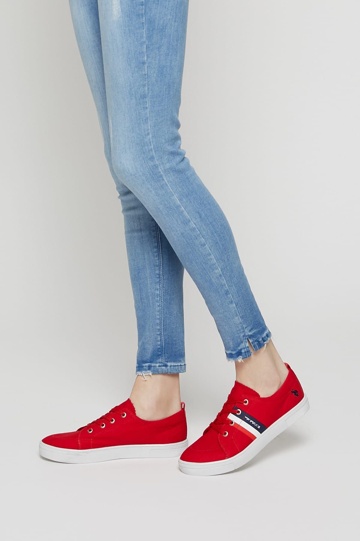 U.S. Polo Assn. Lacey Kırmızı Kadın Sneaker Ayakkabı 100357580