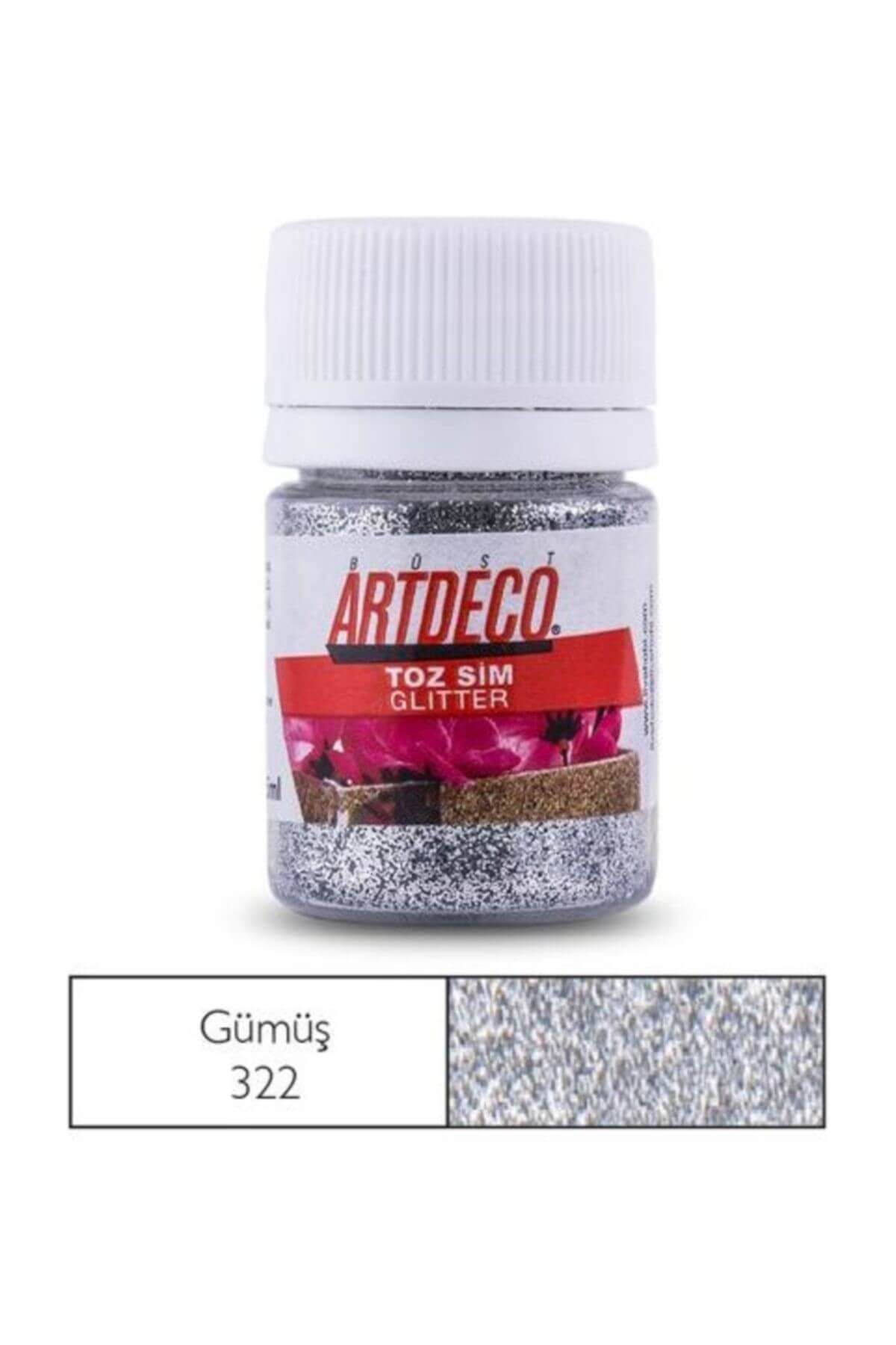 Artdeco Toz Sim (Glitter) 322 Gümüş