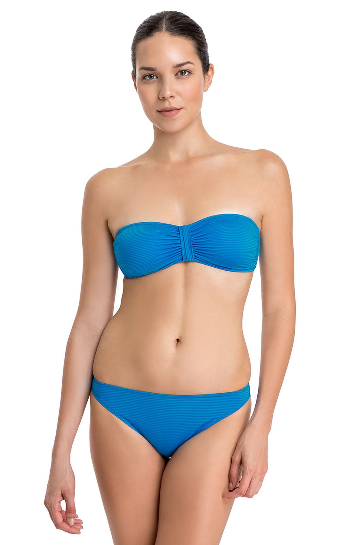 Dagi Kadın Mavi İnce Kenar Bikini Alt B0118Y0541
