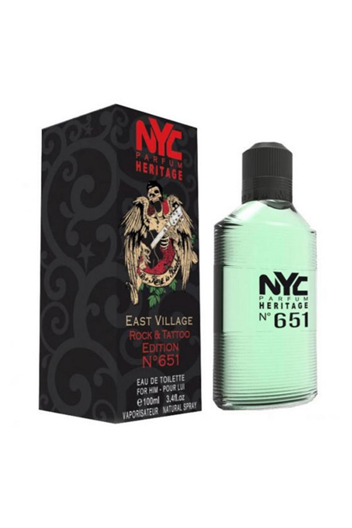 NYC East Village Rock & Tattoo Edition No: 651 Edt 100 ml Erkek Parfüm 875990006512