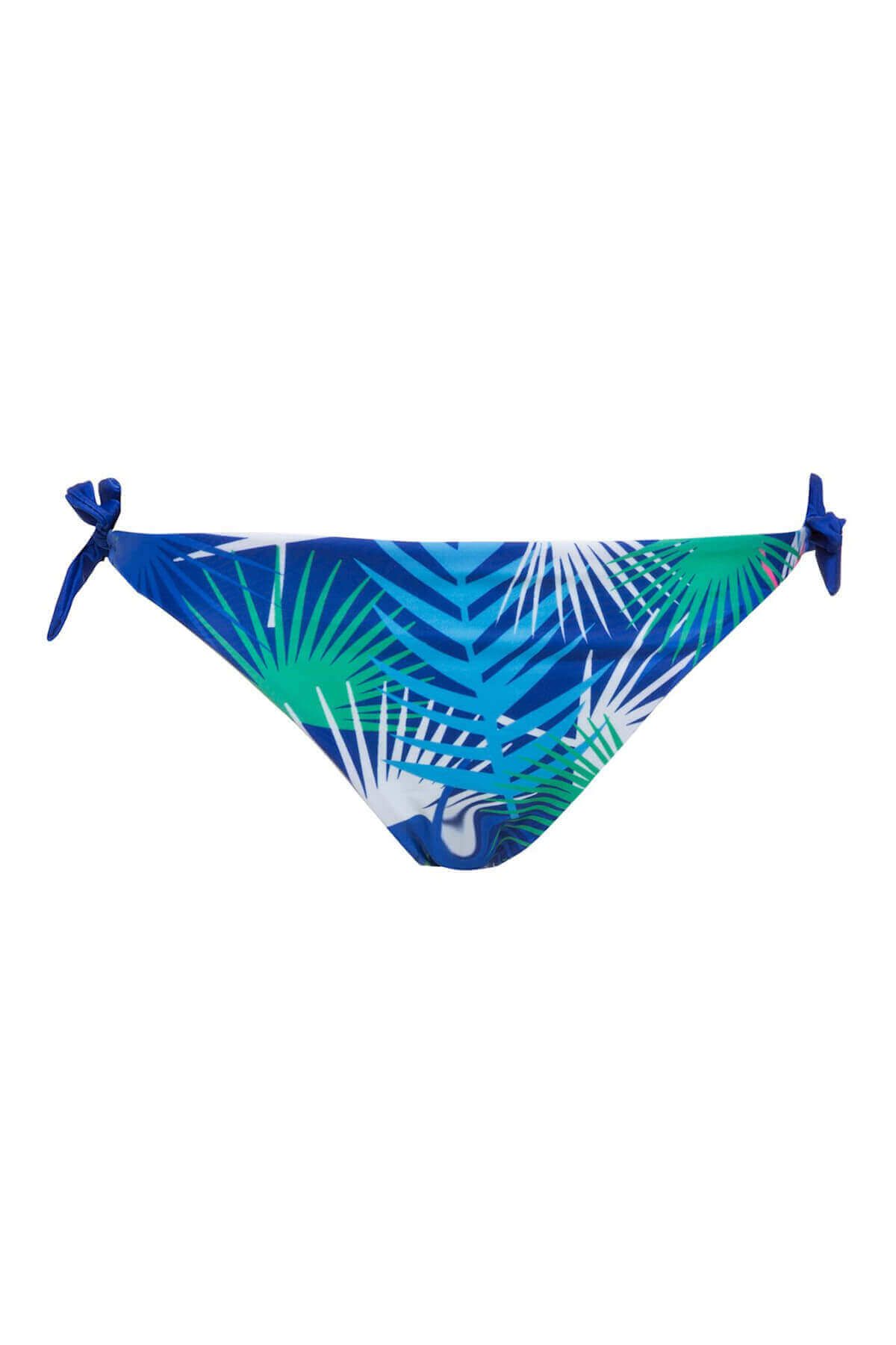 Defacto Kadın Tropik Desenli Fiyonklu Bikini Altı J4391AZ.18SM.BK27