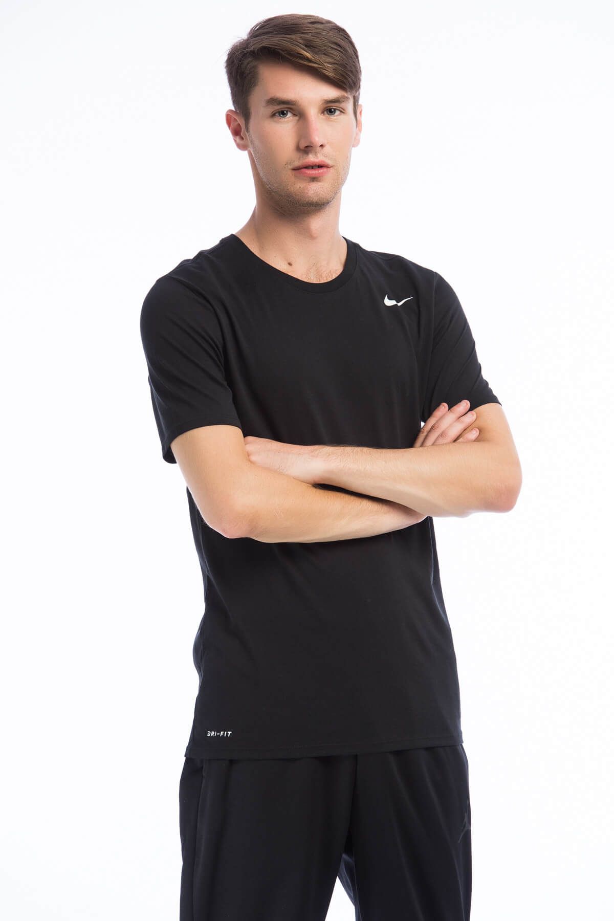 Nike Erkek T-shirt - Dri-Fıt Cotton Short-Sleeve 2.0 - 706625-010