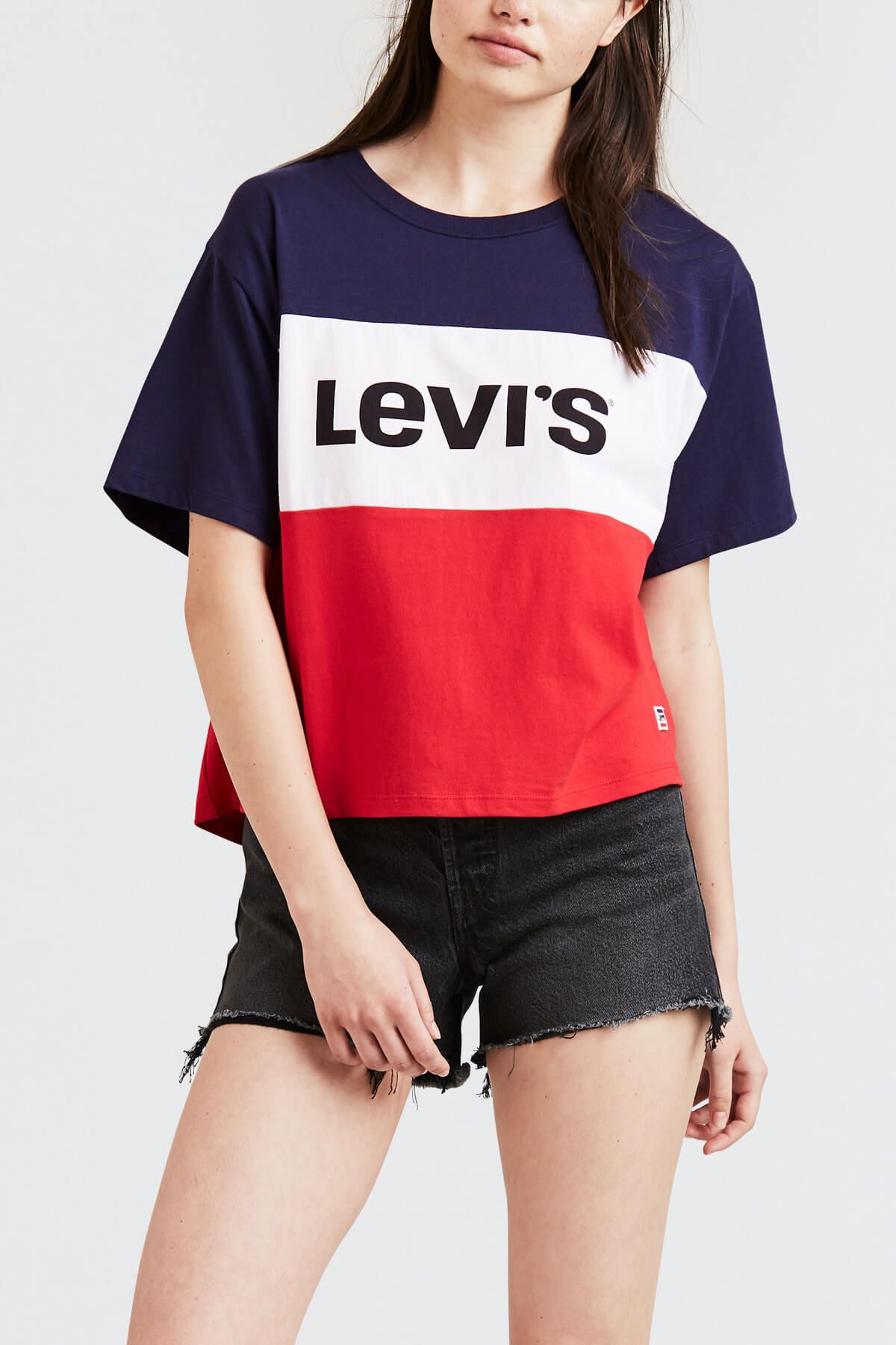 Levi's Kadın Colorblock Graphic T-shirt 57650-0000