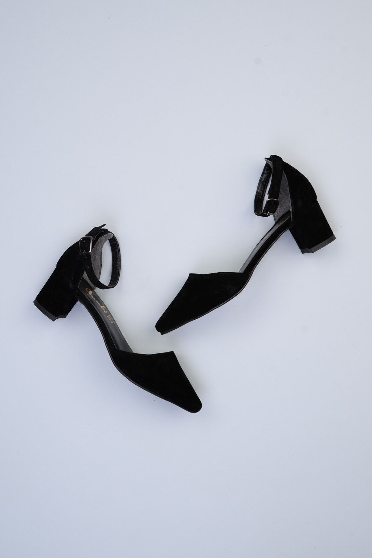 Bambi Siyah Kadın Klasik Topuklu Ayakkabı F0345720072