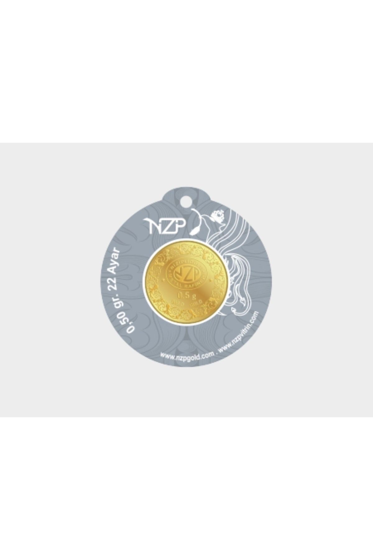 NZP Gold Yarım Gram 22 Ayar Altın