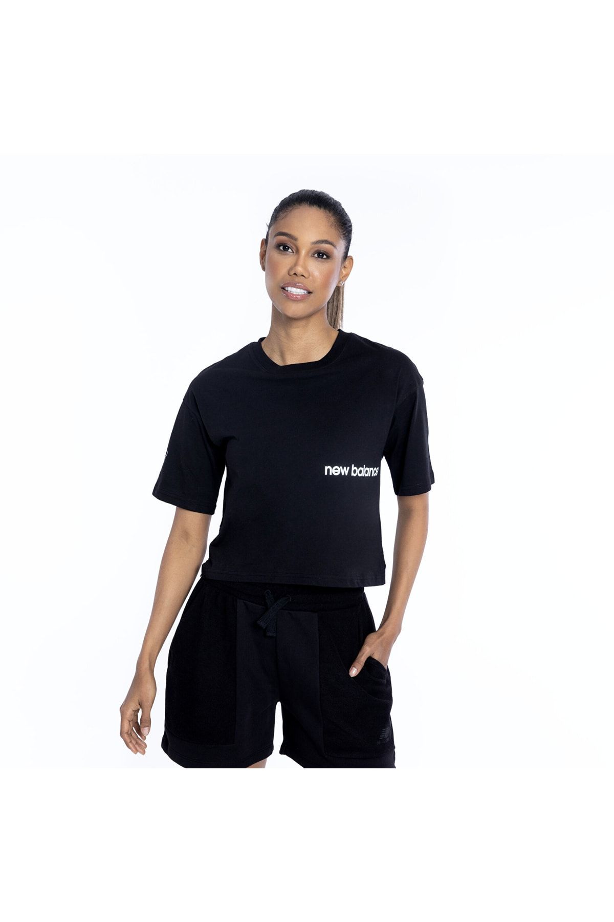 New Balance Kadın Tişört Wnt1340-bk Siyah