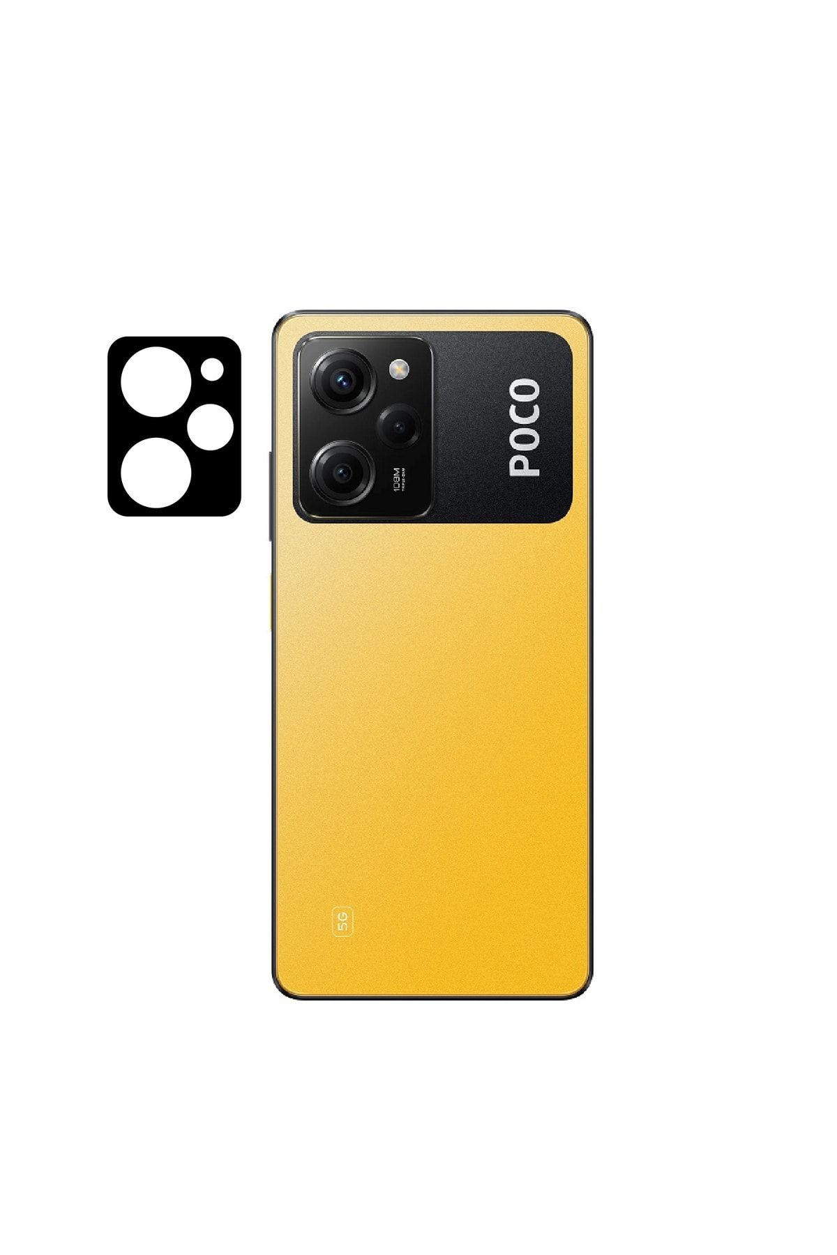 Zore Uyumlu Xiaomi Poco X5 Pro 3d Kamera Camı