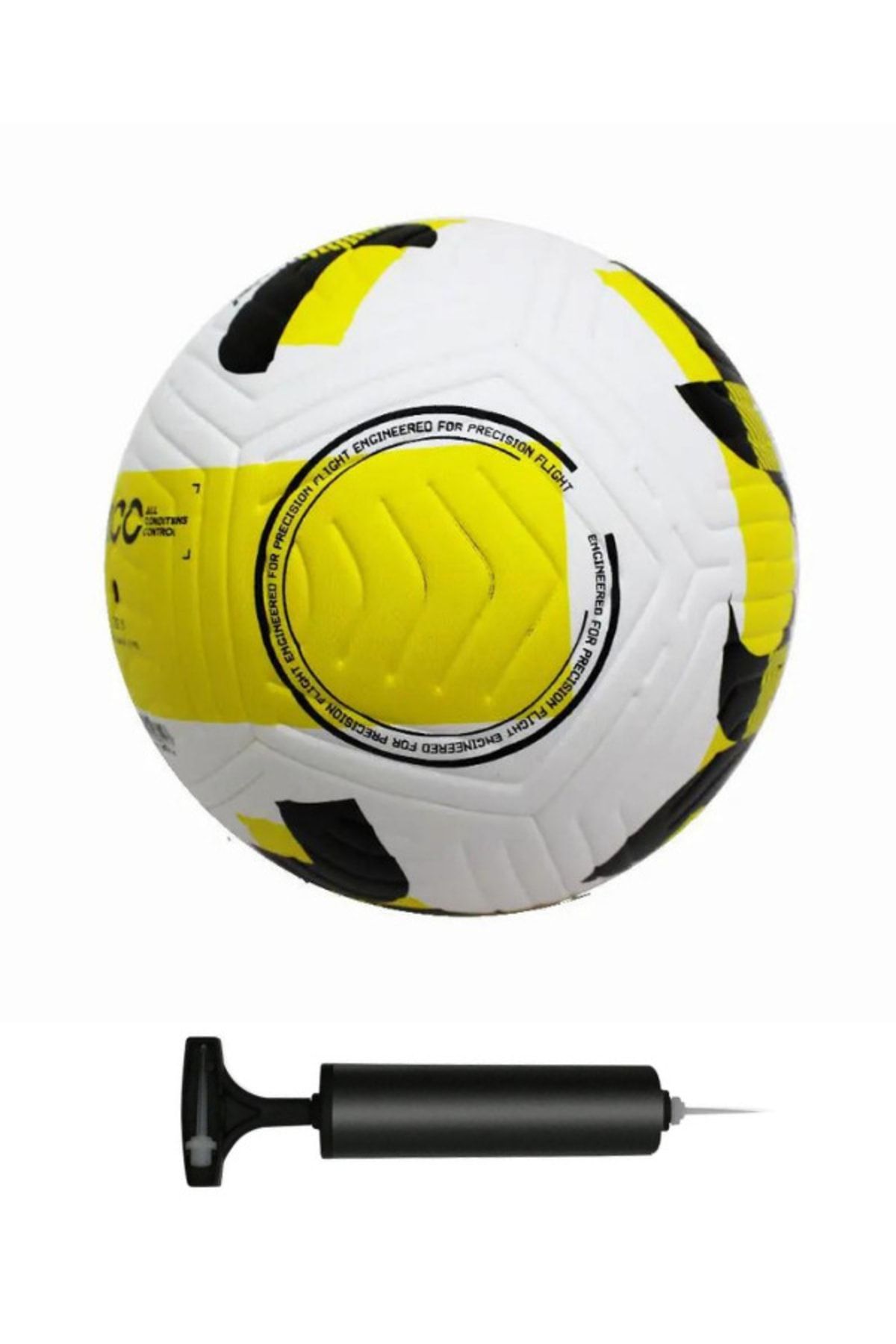 Janissary Extra Dayanıklı Profesyonel Futbol Topu, 5 Numara, Halı Saha Topu, Maç Topu + Pompa
