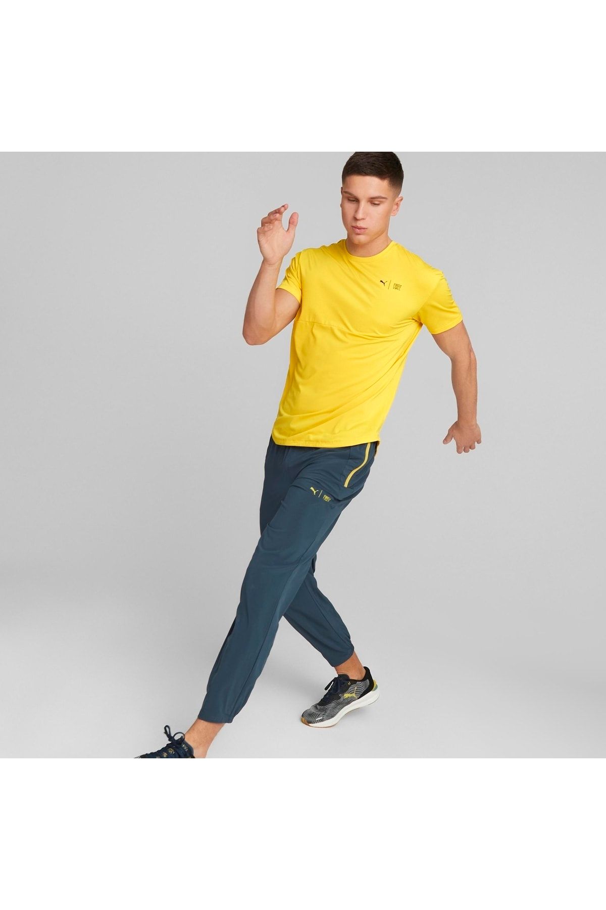 Puma M First Mile Commercial Tee Fresh Pear