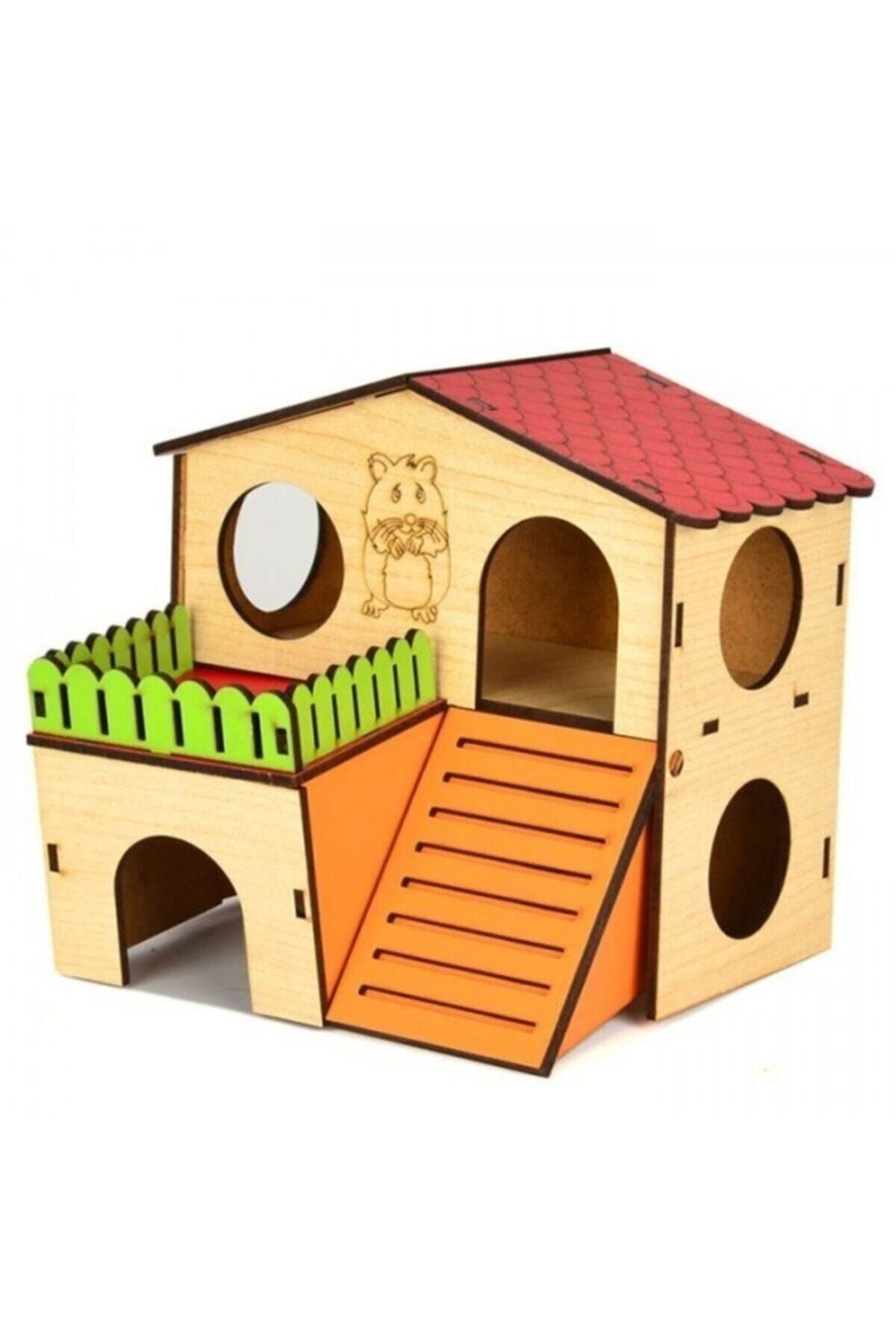 Has Hamster Oyuncagı Balkonlu Ev