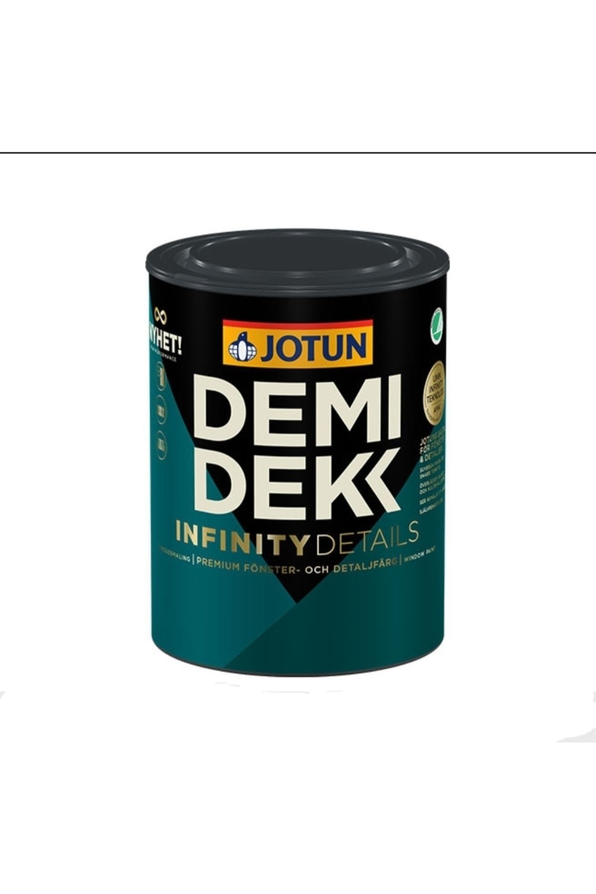 Jotun Demidekk Infinity Details Ahşap Boyası 0.68 L - Siyah T