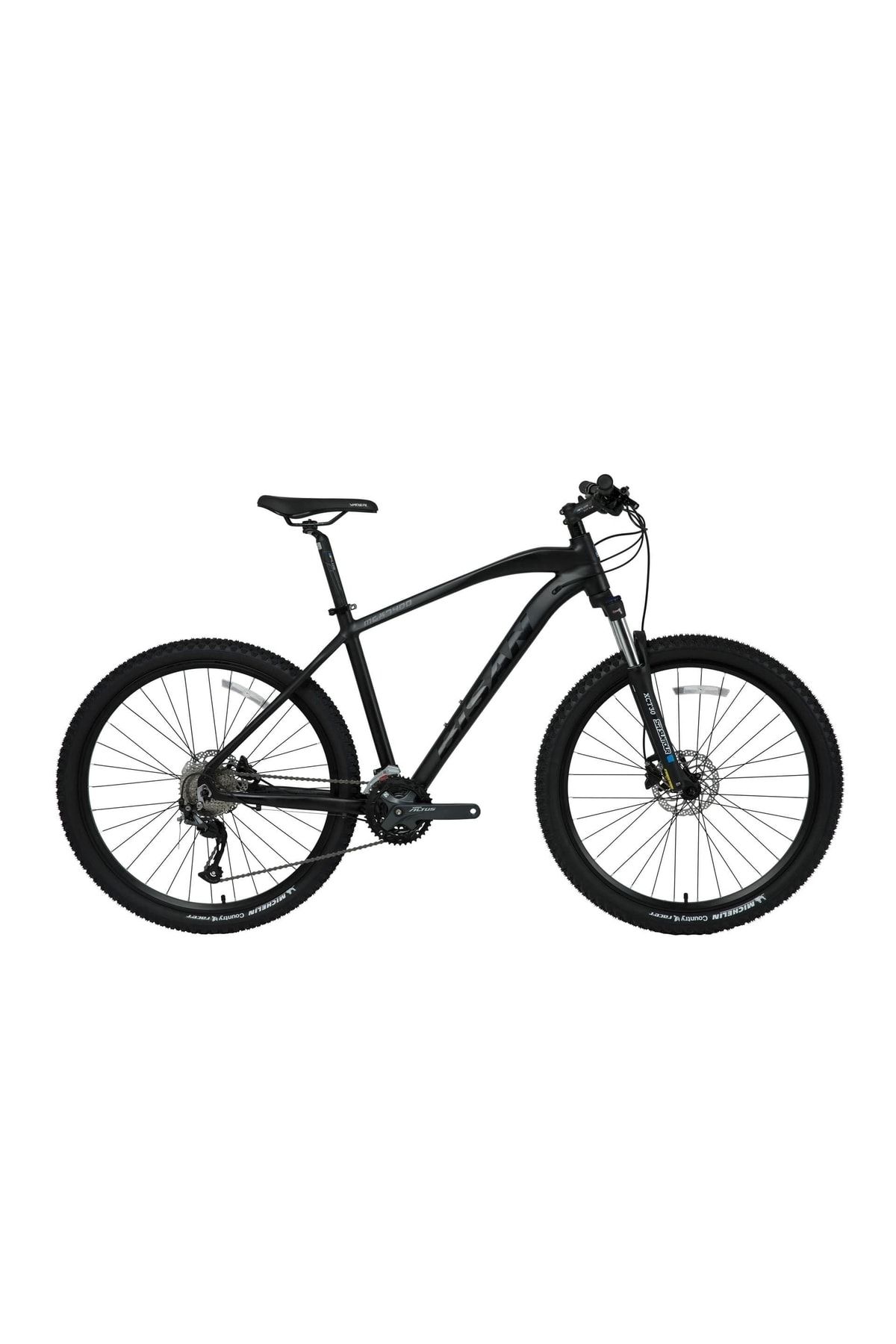 Bisan Mtx 7400 27,5” 27 Vites Hd Dağ Bisikleti Mtb - Mat Siyah 17''/43cm