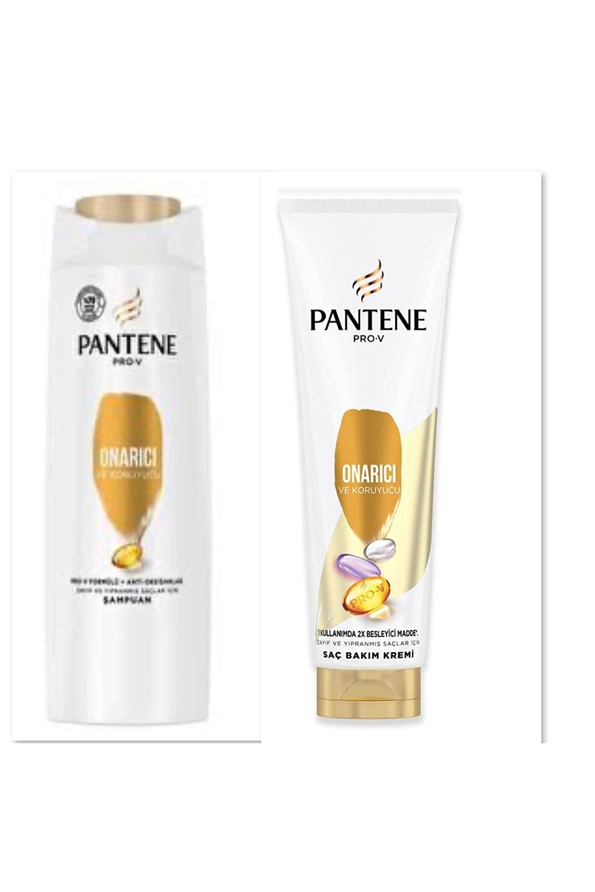 Pantene Onarıcı Şampuan Ve Saç Kremi