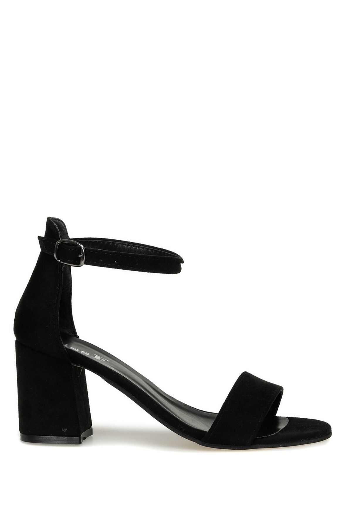 Missf Ds21076 3fx Siyah Kadın Topuklu Sandalet
