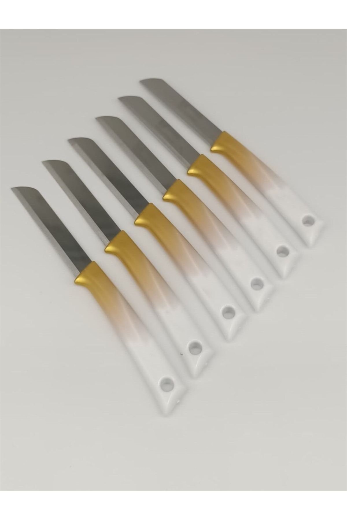 Solingen Mutfak Bıçak Seti 6'lı Et Ekmek Sebze Meyve Soğan Börek Et Şef Bıçağı Kaymaz Saplı