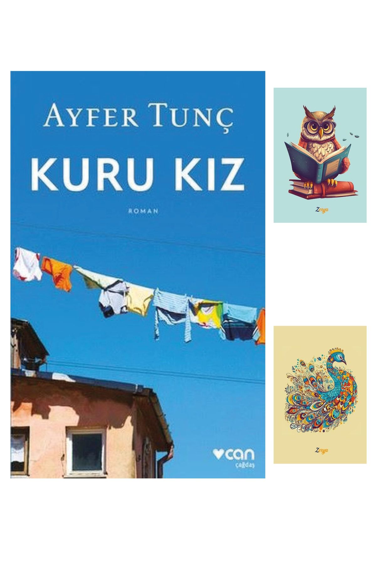 Can Yayınları Kuru Kız - Ayfer Tunç 9789750760099 Not Defterli Seti