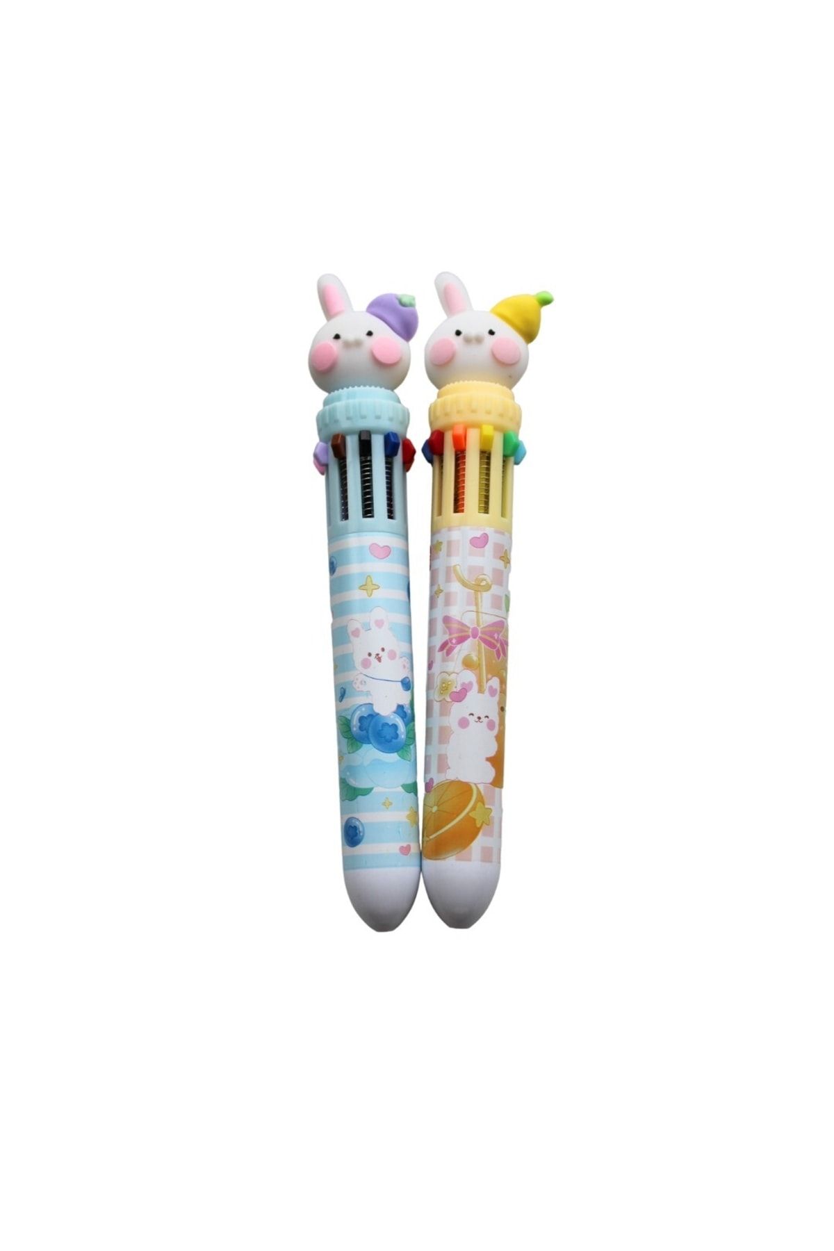 Miniso Taros 10 Renk Meyveli Tavşan Tükenmez Kalem