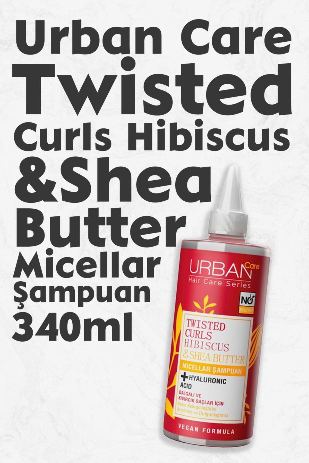 Urban Care Hibiscus Ve Shea Butter Micellar Şampuan 340 ml
