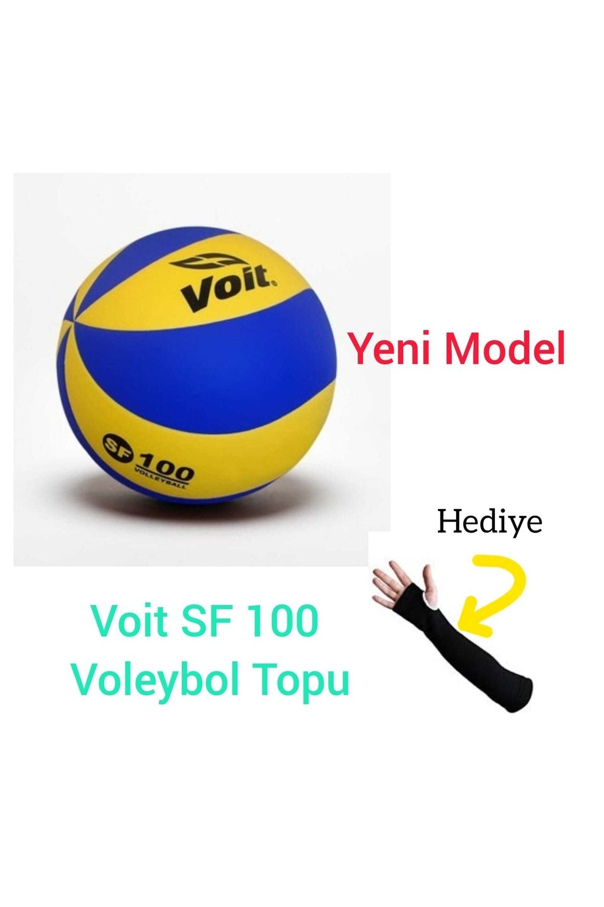 Voit Sf100 Voleybol Topu Sarı -lacivert-mavi &#43;voleybol Kolluğu