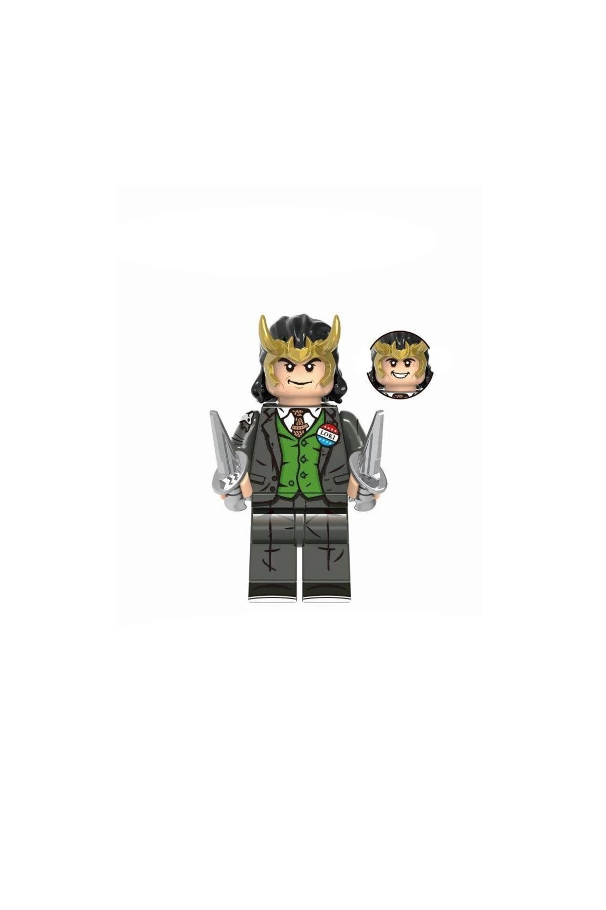 Xinh Hero Bloks -loki Tom Hiddleston Minifigures