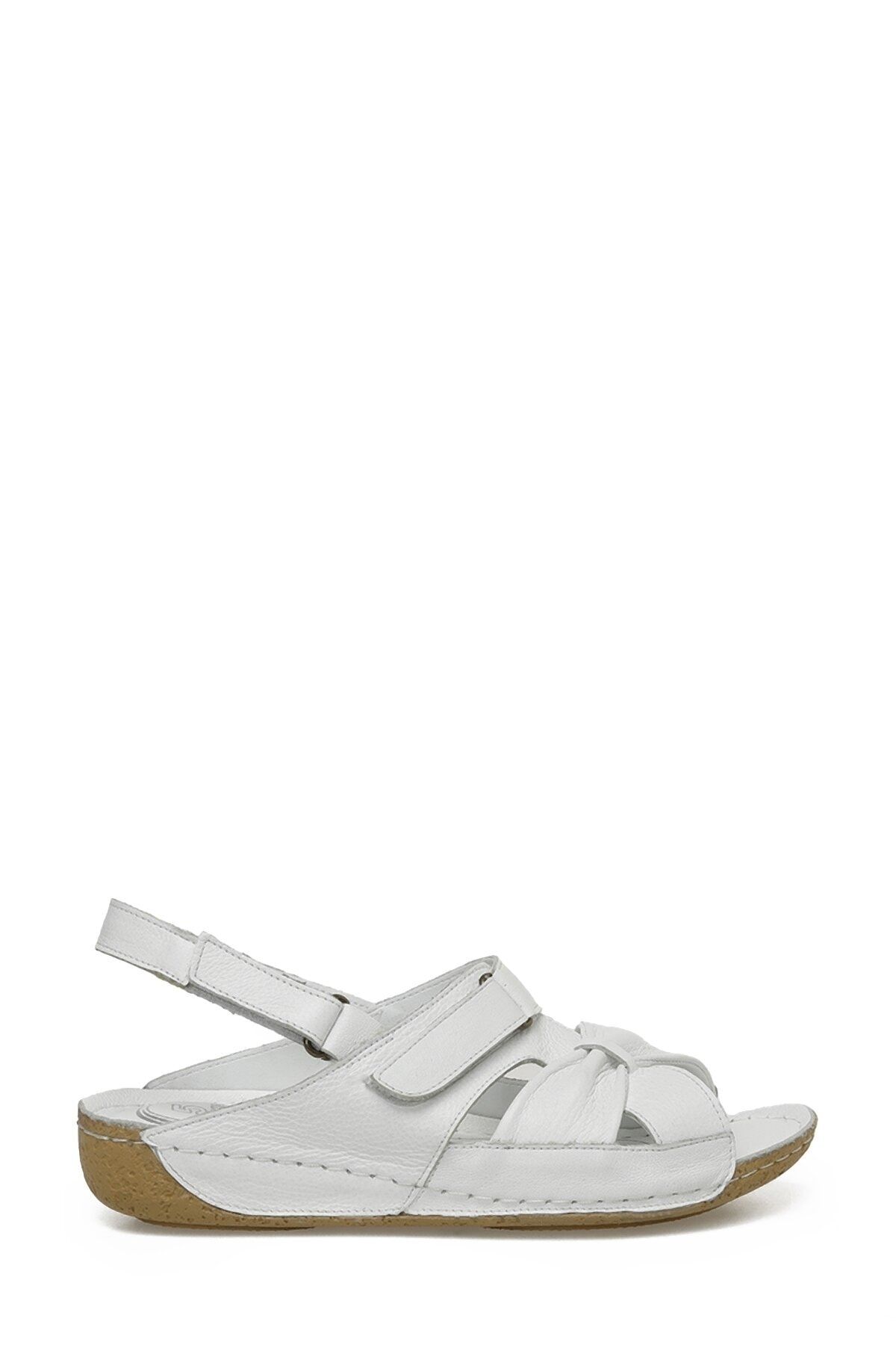 Polaris 104403.z3fx Beyaz Kadın Comfort Sandalet