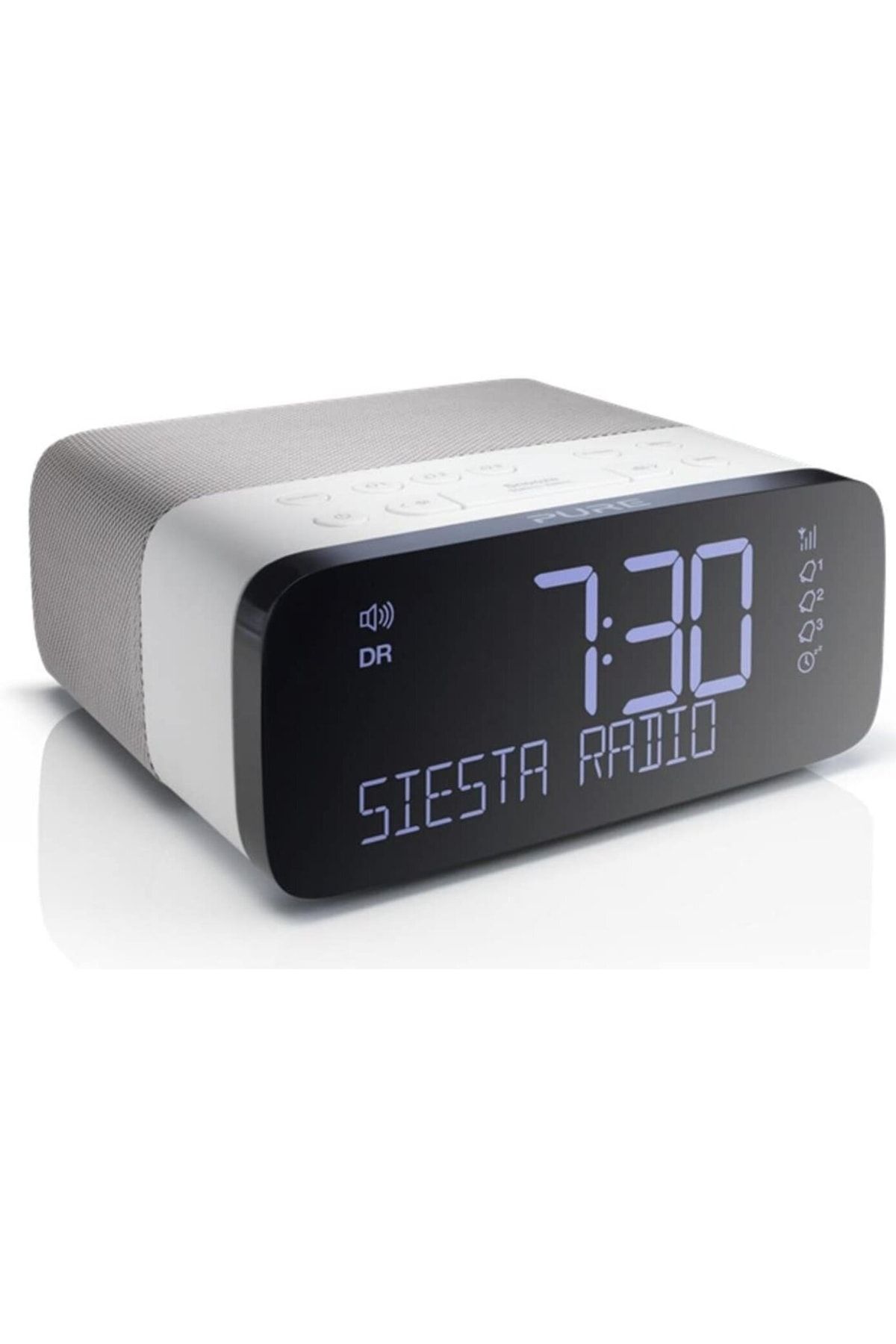 Pure Saf Siesta Rise Radyo Çalar Saat Dab Ve Fm Radyo Çalar Saat, Usb Bağlantı Noktası, Uyku Zamanlayıcı