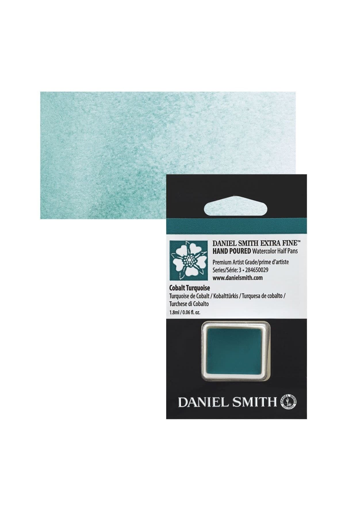 Daniel Smith Extra Fine Yarım Tablet Sulu Boya Seri 3 Cobalt Turquoise