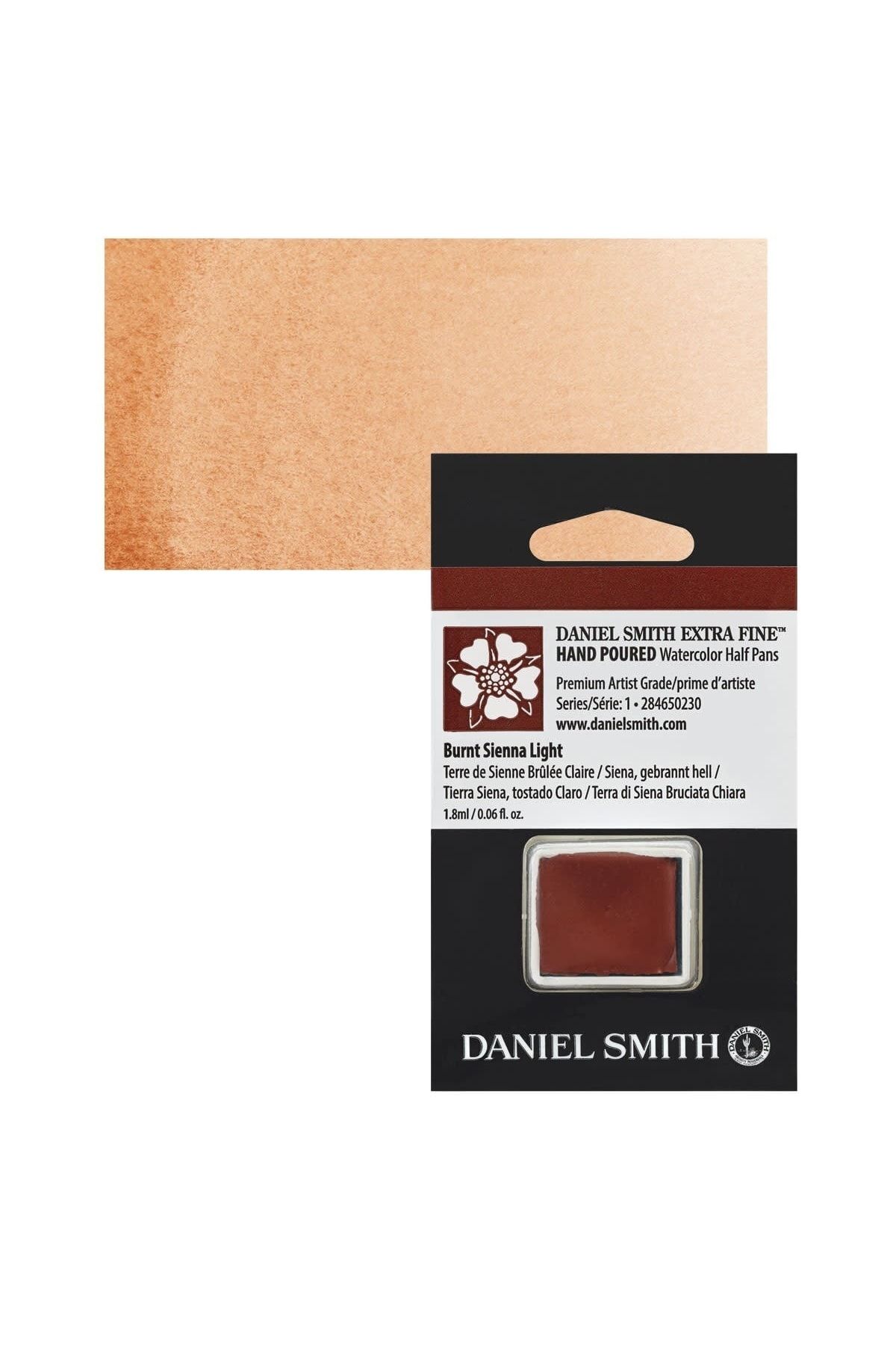 Daniel Smith Extra Fine Yarım Tablet Sulu Boya Seri 1 Burnt Sienna Light