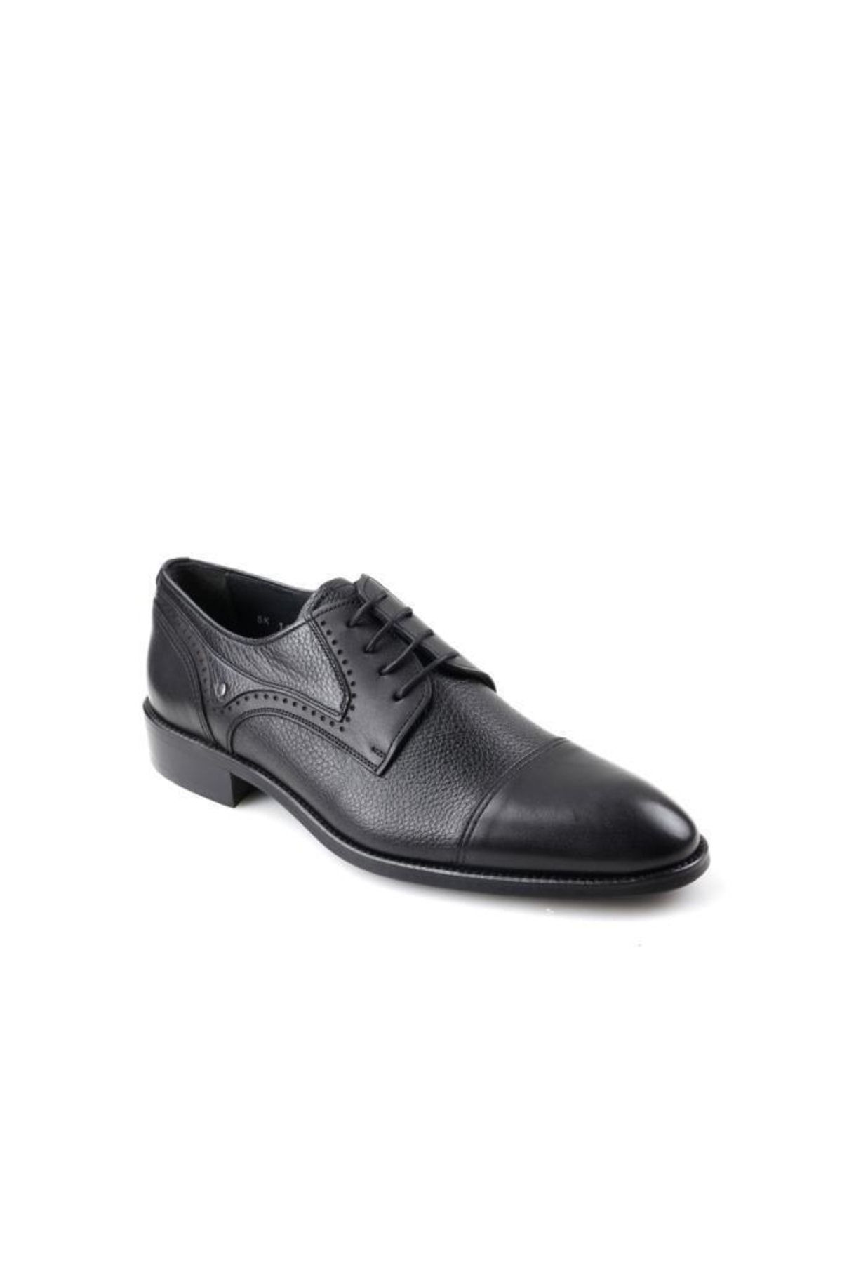 Smart 1621 Siyah Deri Klasik Erkek Microlight Taban Ayakkabı