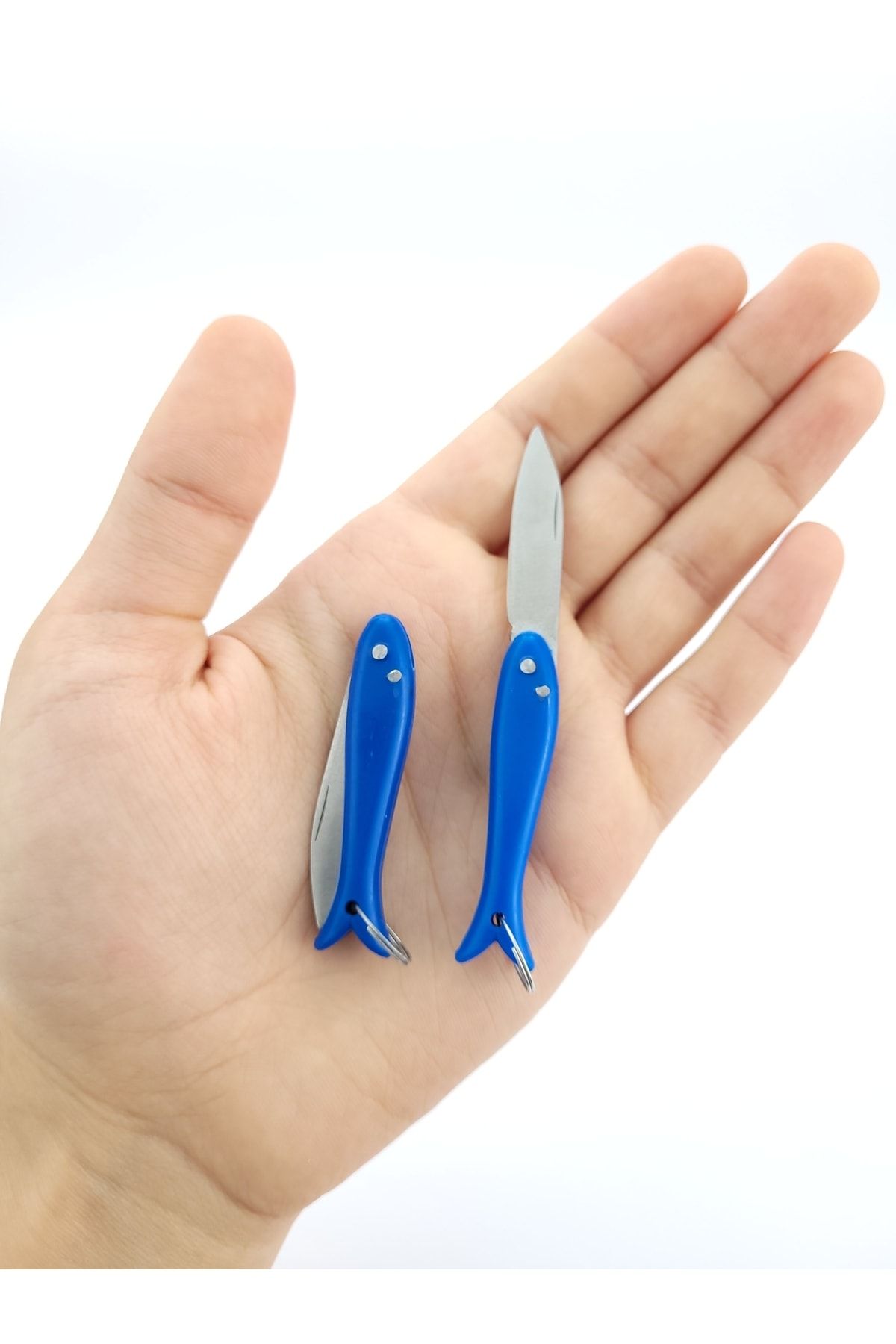 ALAVAN Anahtarlık Çakı Balık Çakı Mini Çakı Yatağan Bıçağı Cep Çakısı Erkek Hediyelik Çakı