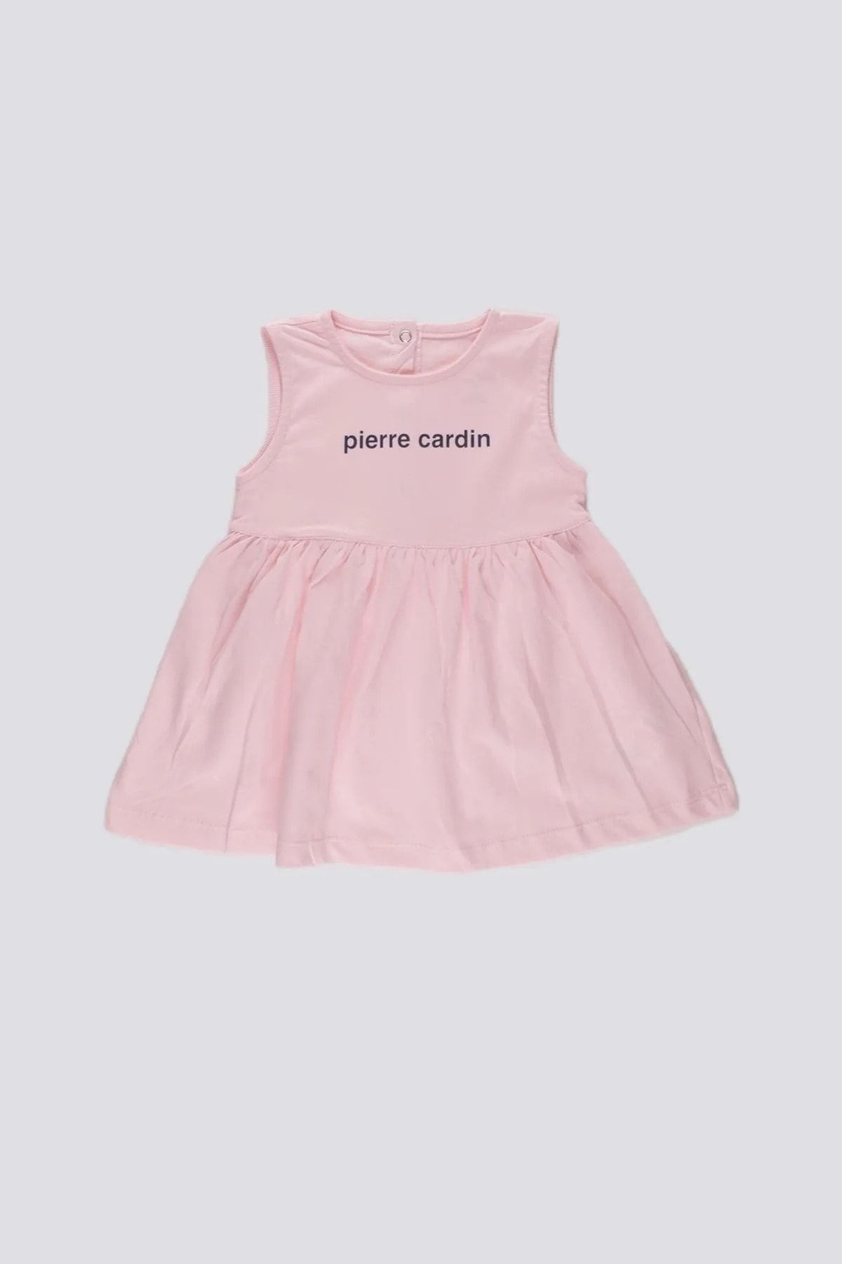 Pierre Cardin Çocuk %100 Pamuk Baskılı Interlok Yazlık Elbise