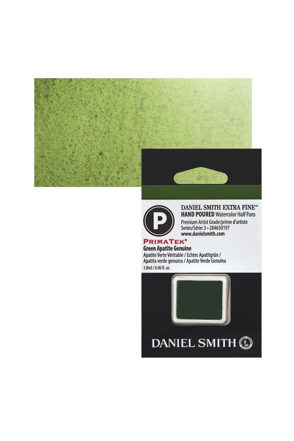 Daniel Smith Extra Fine Yarım Tablet Sulu Boya Seri 3 Green Apatite Genuine