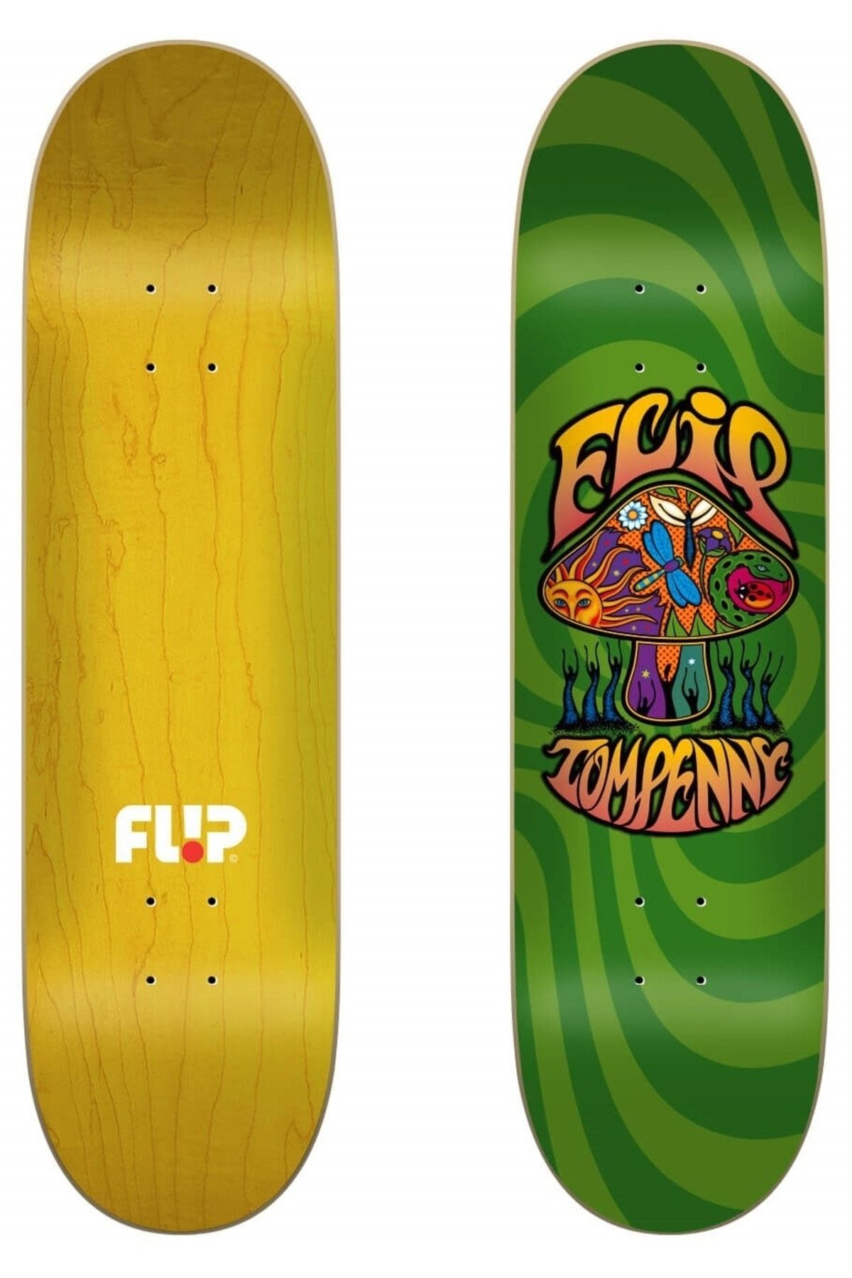 Flip 8,25 Penny Love Shroom Grn Kaykay Tahtası