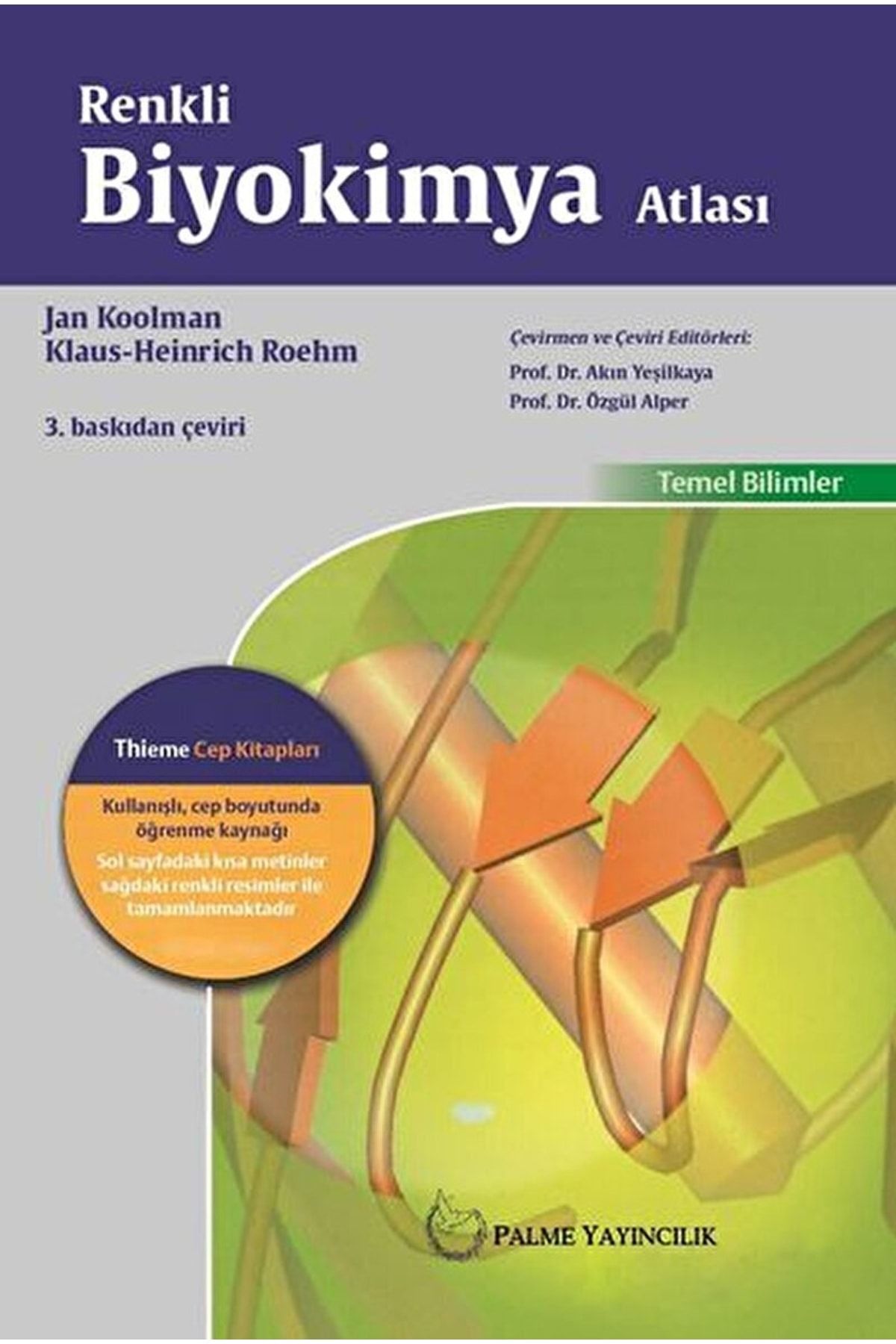Palme Yayıncılık Renkli Biyokimya Atlası / Jan Koolman / / 9786053555414