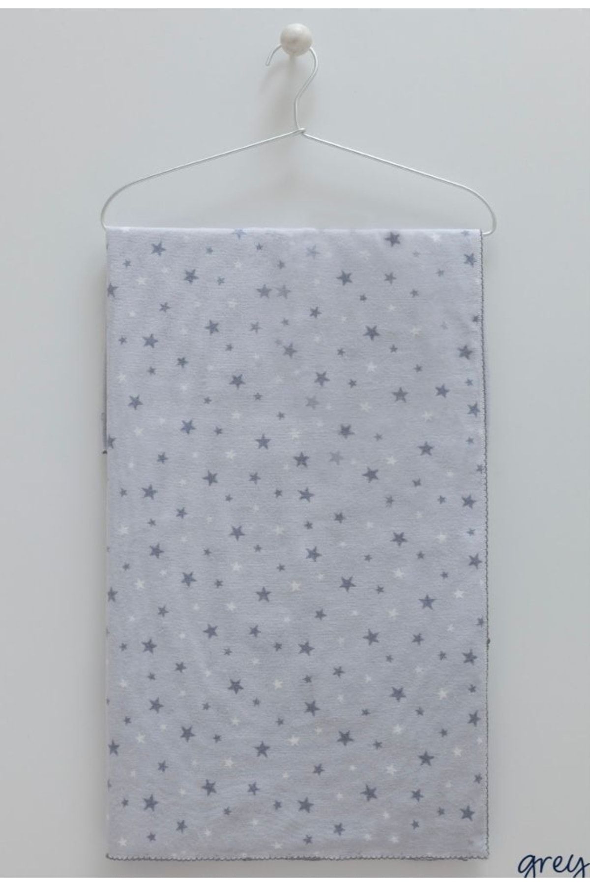 Caramell Flannel Pazen Çocuk Battaniyeleri %100 Doğal Pamuk (yıldız Desenli) (90x90)