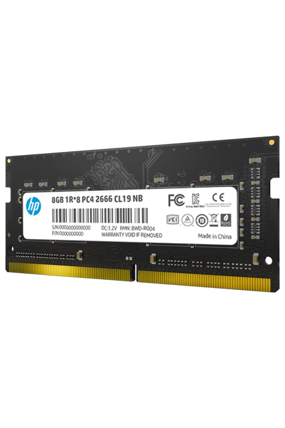 HP S1 SODIMM DDR4 2666MHz 8GB NOTEBOOK RAM