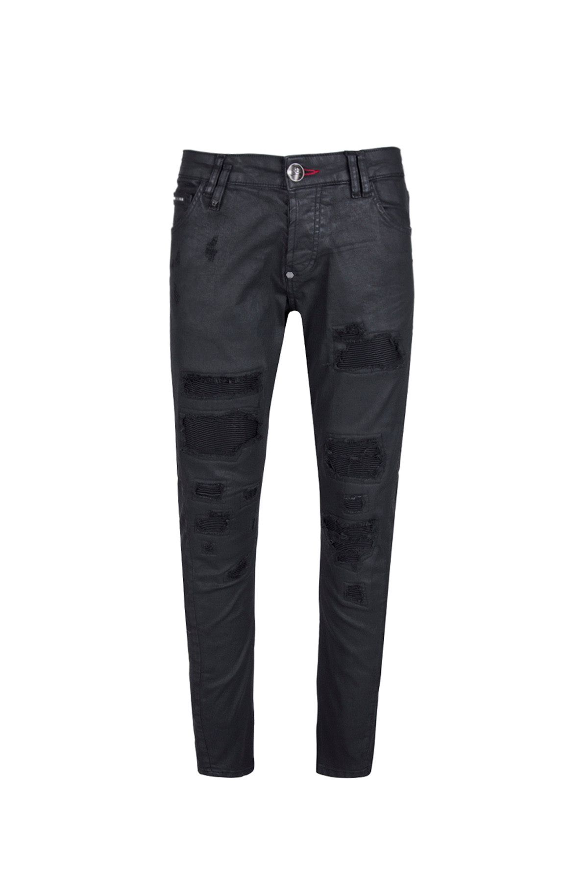 PHILIPP PLEIN Erkek Siyah Jean S18C Mdt0768 Pde001N