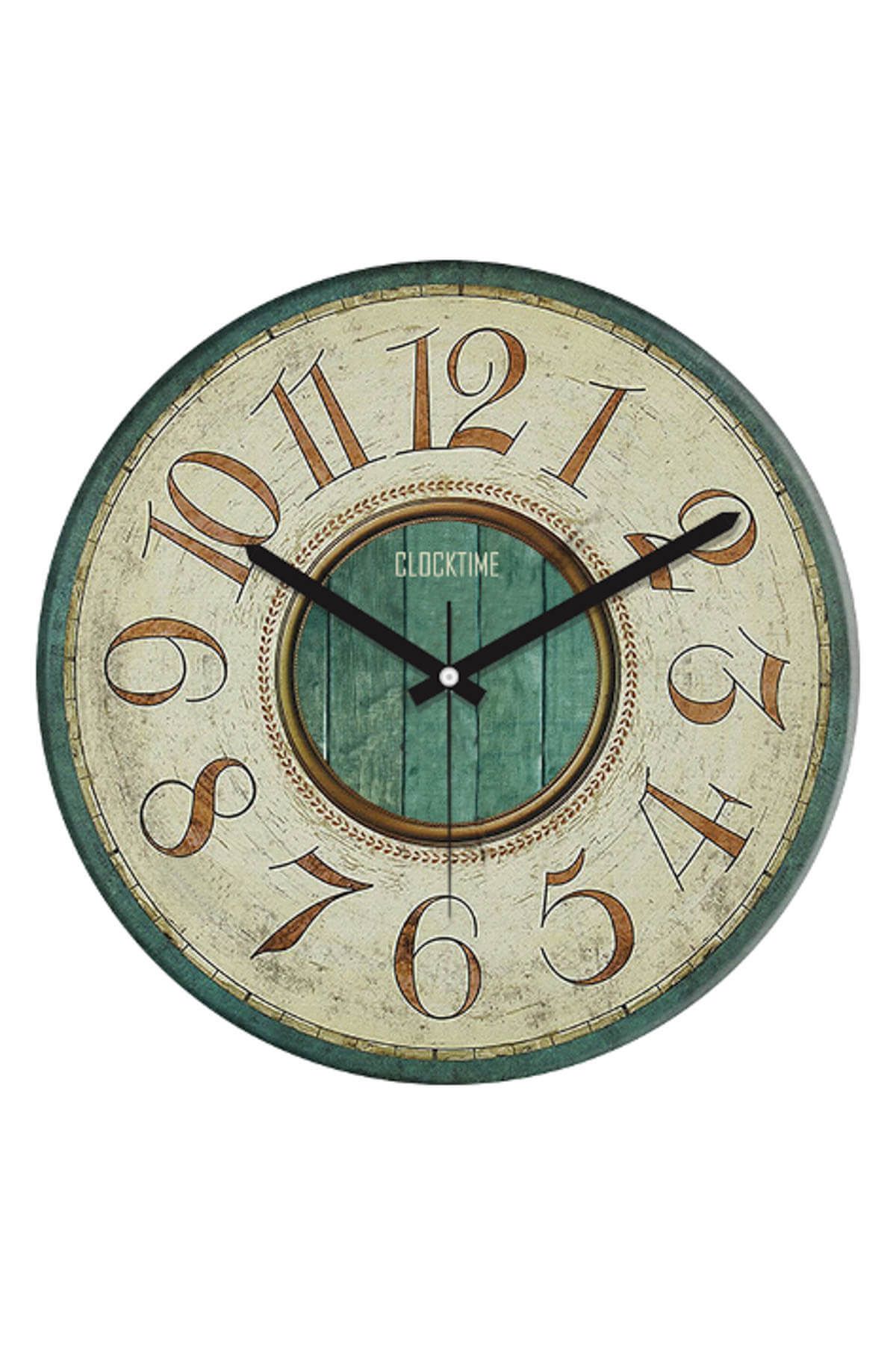 Clocktime By Cadran Clocktime By 30x30 Cm MDF Duvar Saati CTM58