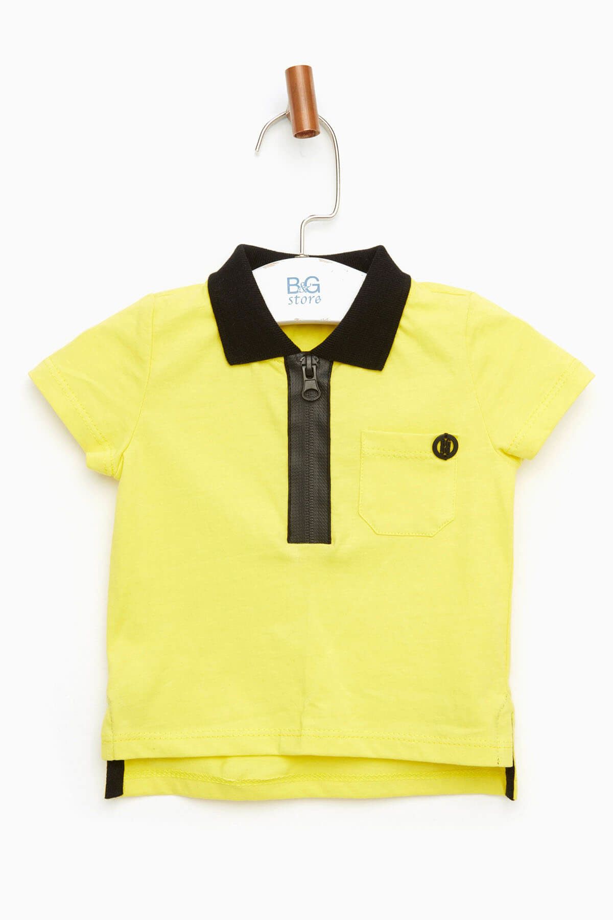 BG Baby Sarı Erkek Bebek Polo T-Shirt   18SS0BG1518