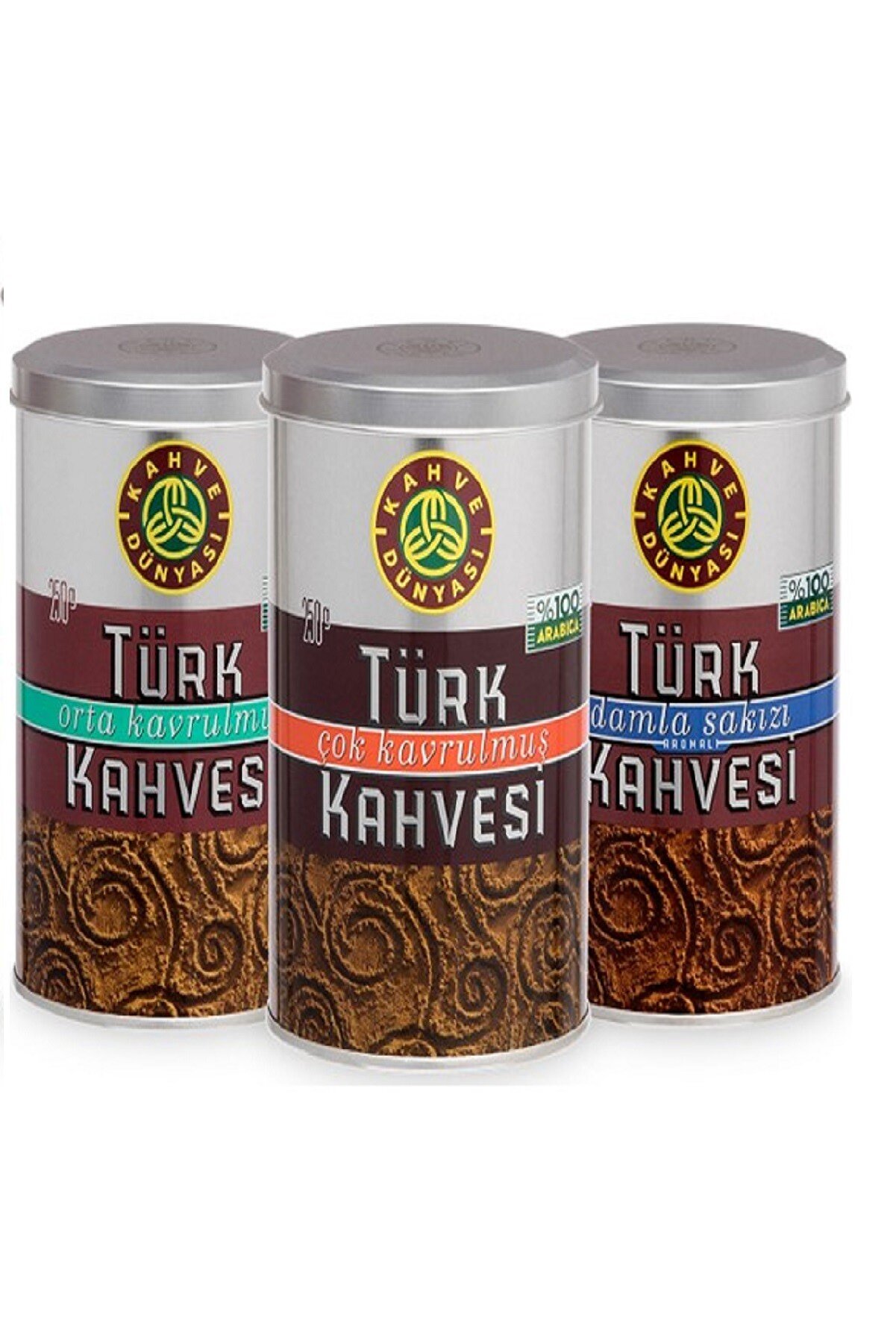 Kahve Dünyası Türk Kahvesi Deneme Paketi 250 g 3'lü